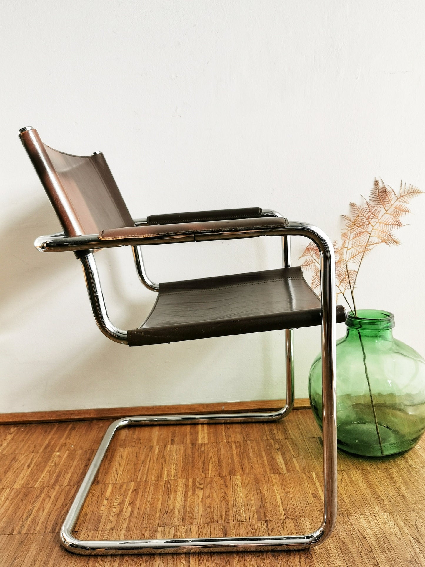 Model MG5 Centro Studi desk chair by Mart Stam & Marcel Breuer for Matteo Grassi, 1970s