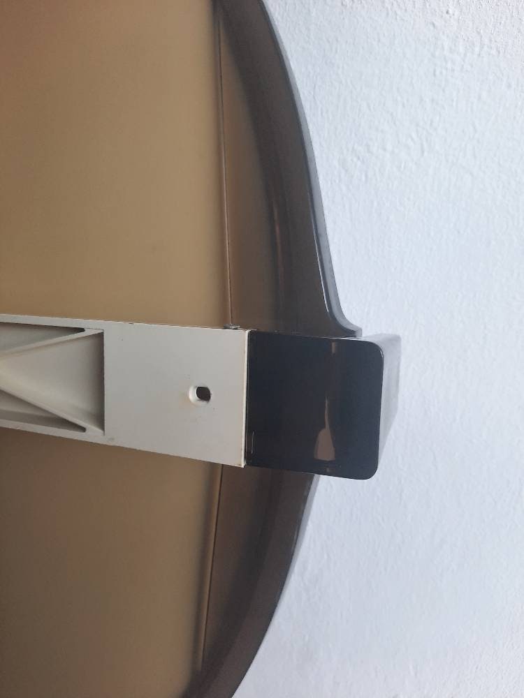 Allibert rotating vintage wall mirror from the Seventies. germany