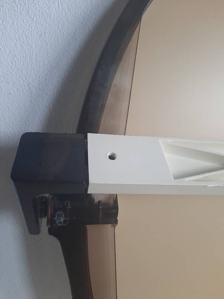 Allibert rotating vintage wall mirror from the Seventies. germany