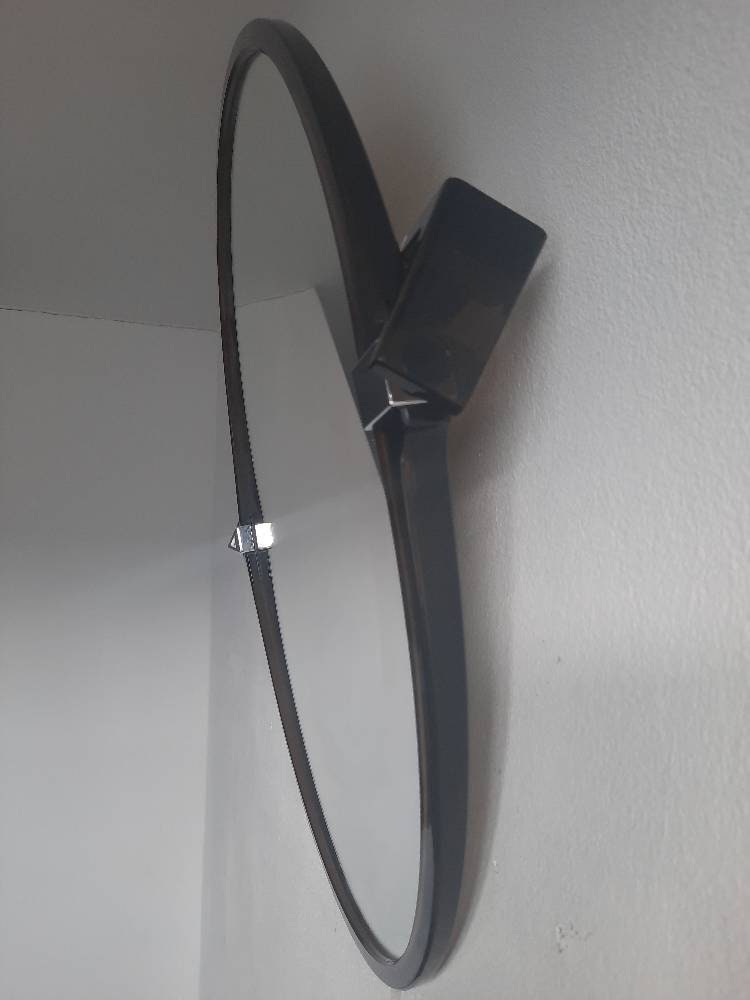 Allibert rotating vintage wall mirror from the Seventies. germany