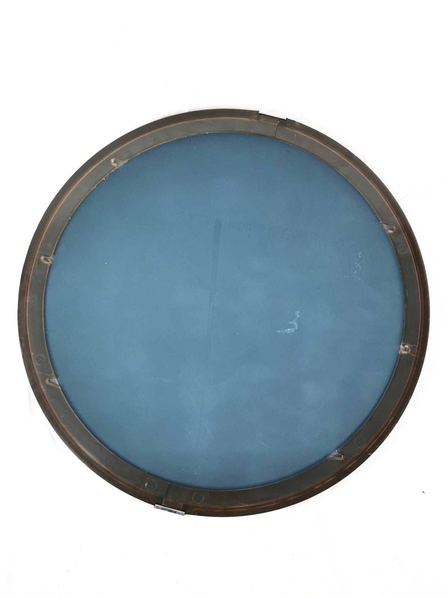 vintage Allibert wall round mirror 1970s