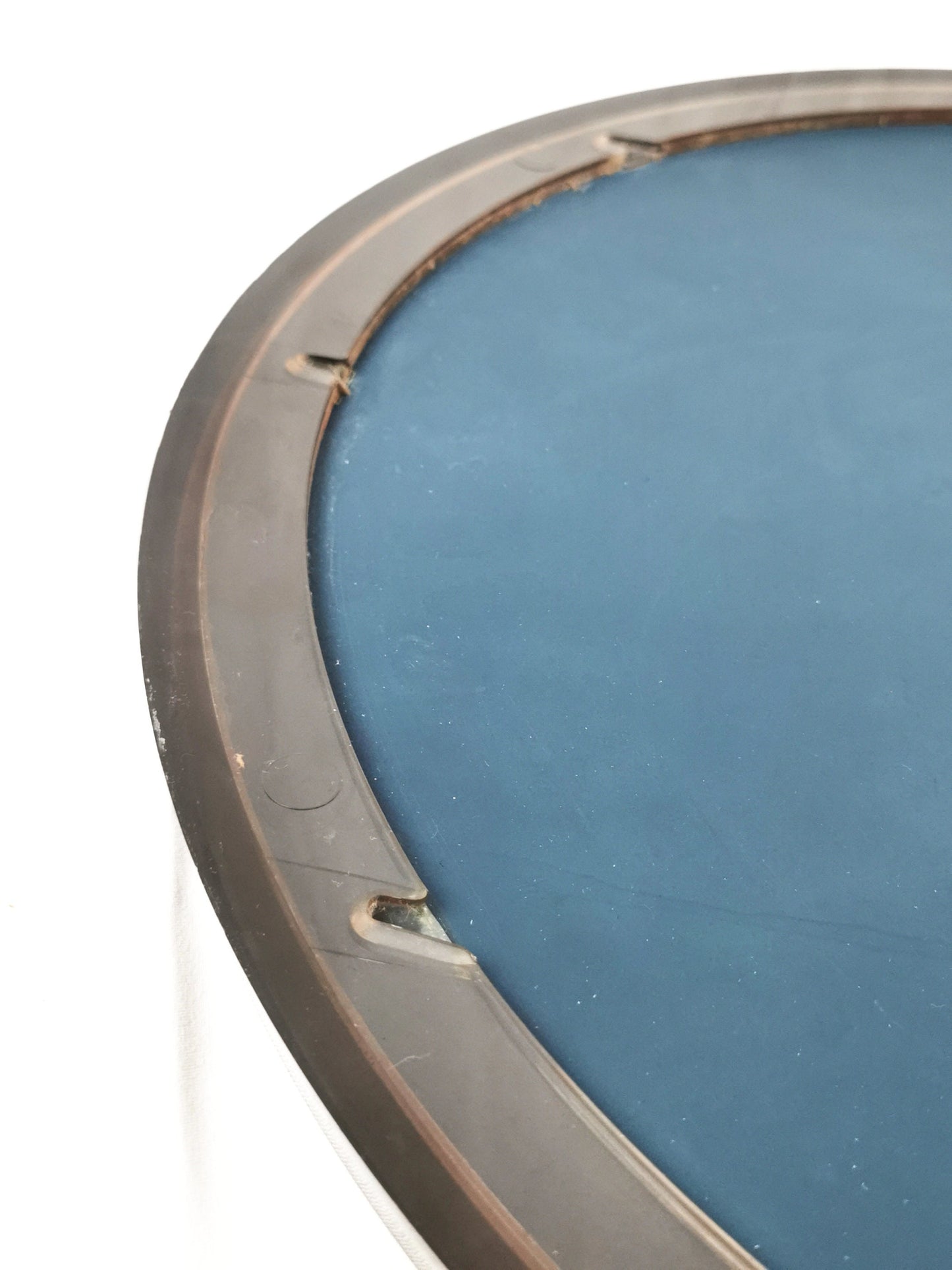 vintage Allibert wall round mirror 1970s
