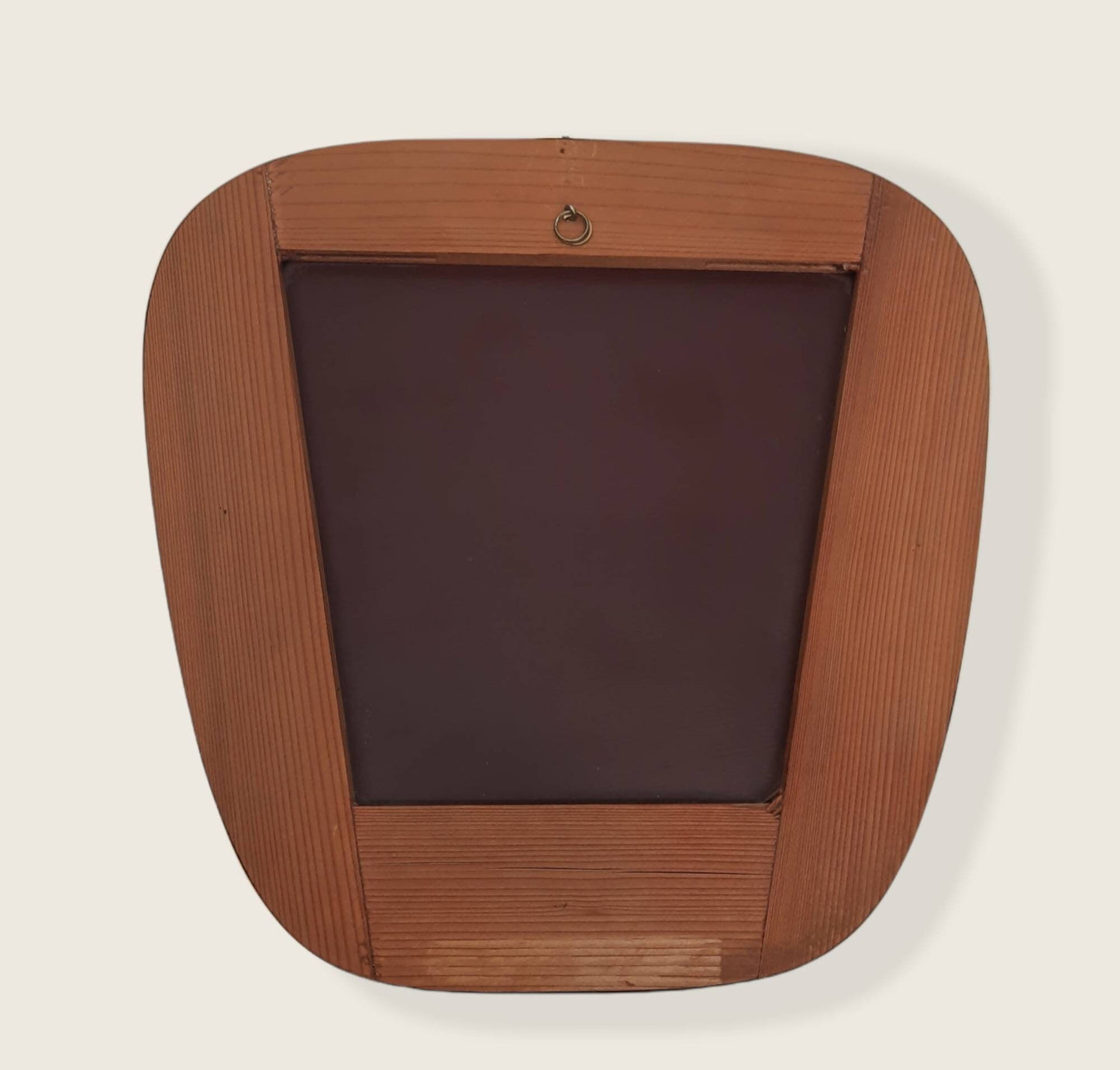 Mid Century asymmetric Nieren Spiegel - Small Kidney mirror from the 50s-60s rockabilly