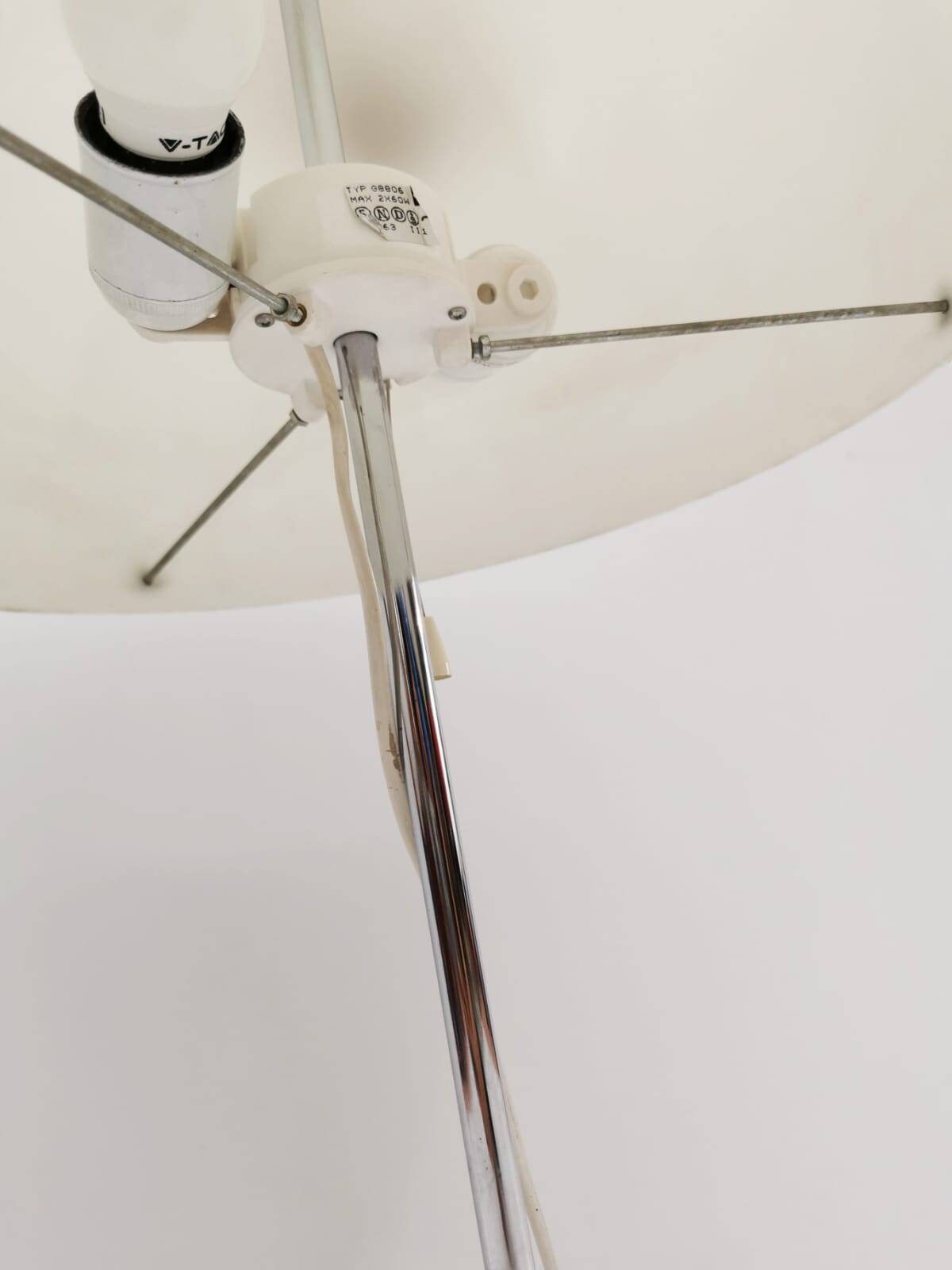 Space Age height adjustable table lamp by AB fagerhults 1970s