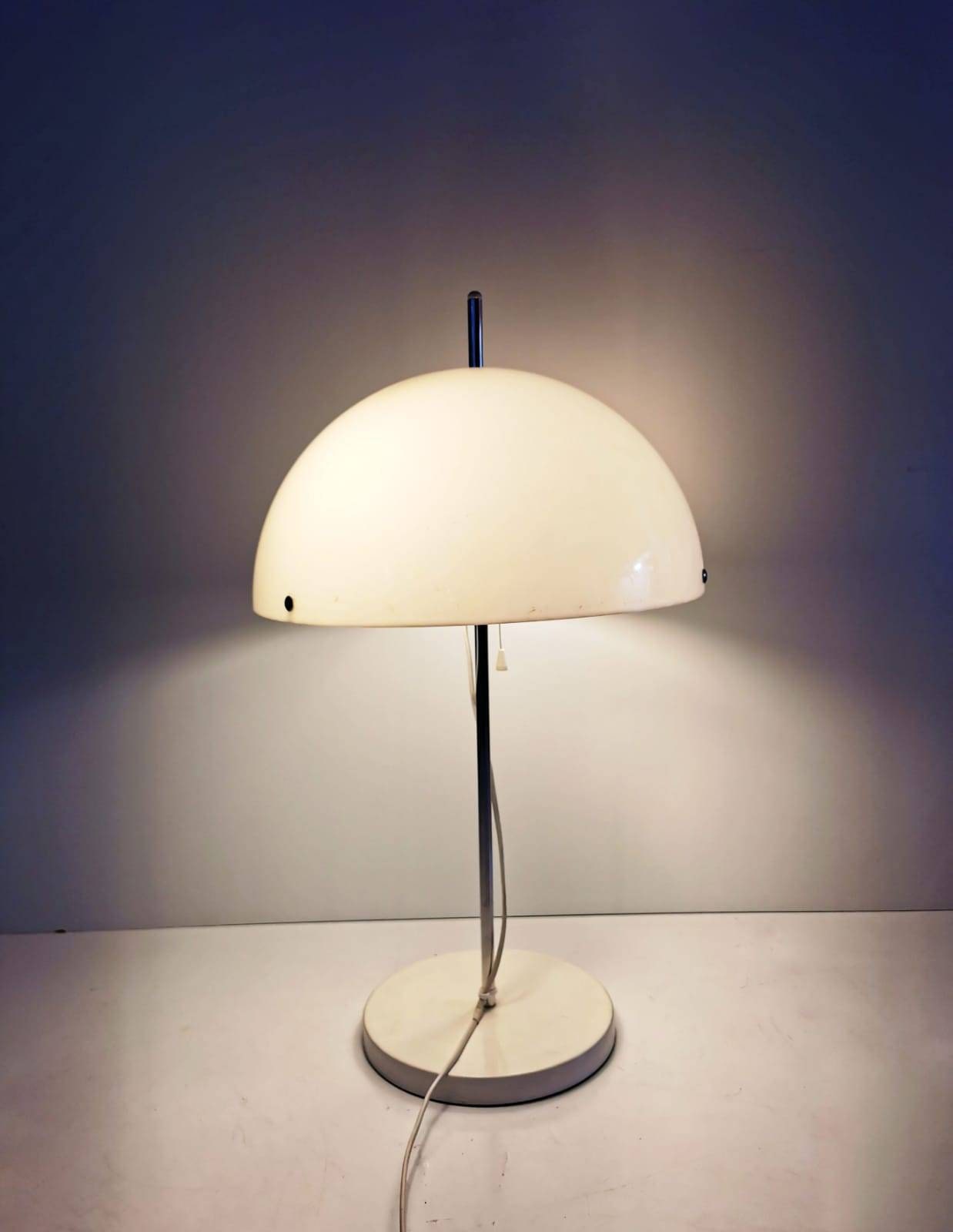 Space Age height adjustable table lamp by AB fagerhults 1970s