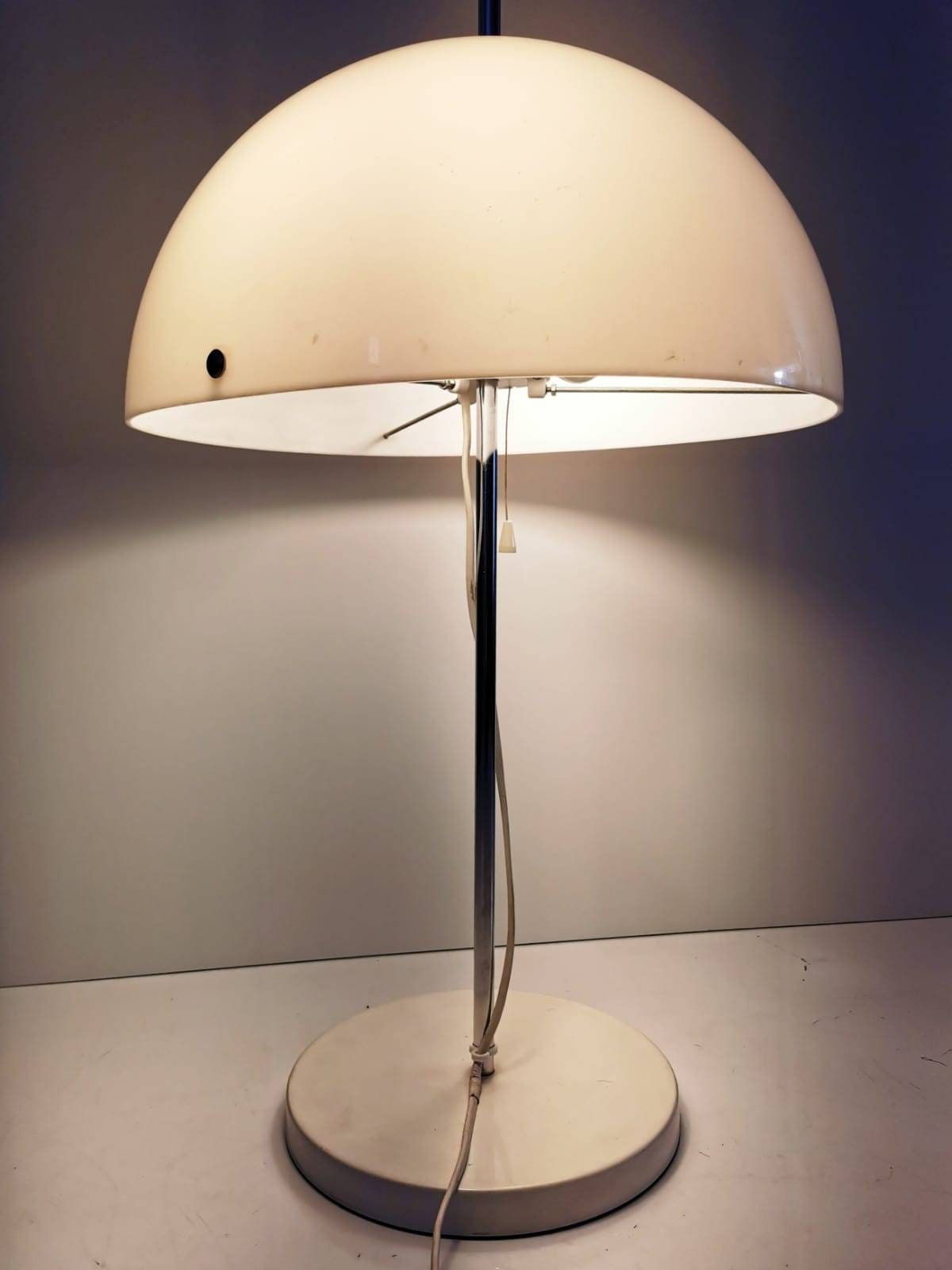 Space Age height adjustable table lamp by AB fagerhults 1970s
