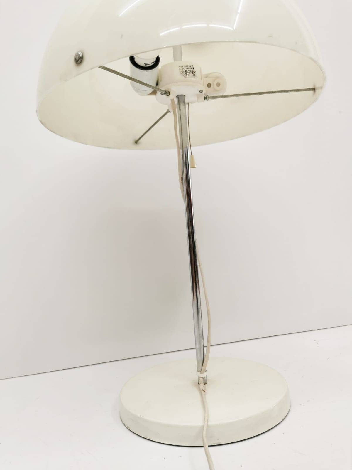 Space Age height adjustable table lamp by AB fagerhults 1970s