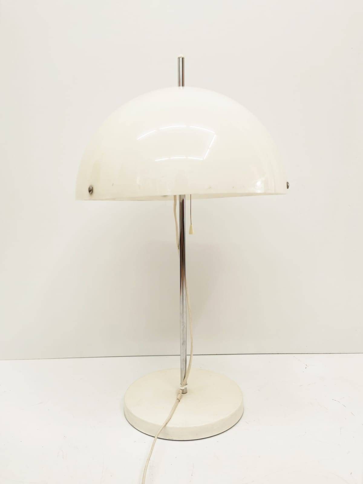 Space Age height adjustable table lamp by AB fagerhults 1970s