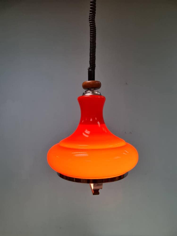 Space age Chio Italy pendant lamp, 1970s