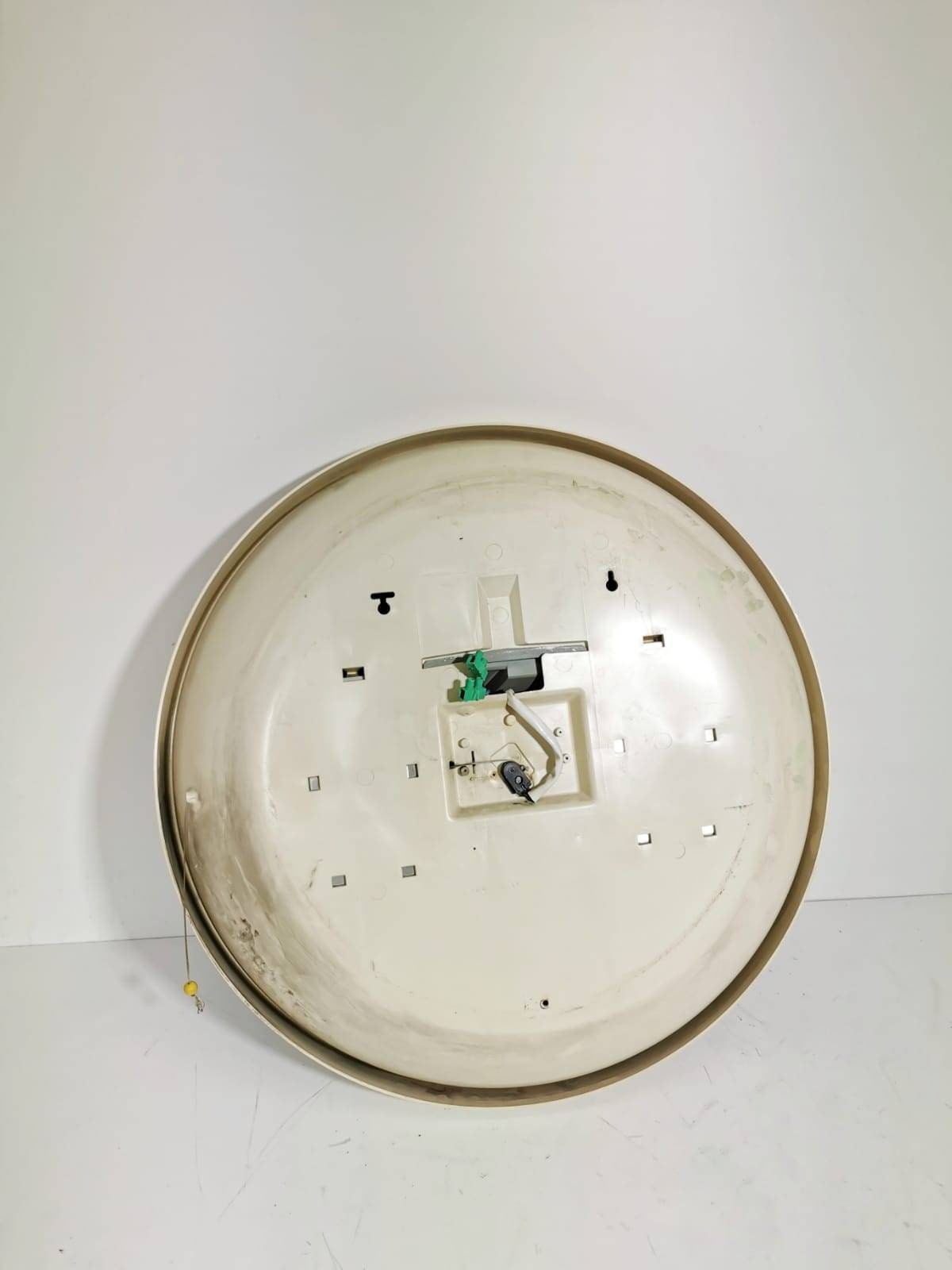 Allibert vintage backlit blue mirror titled A41 Space Age Design, wall mounted, France. 1970s
