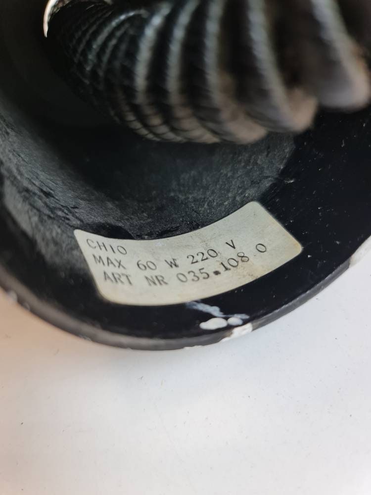 Space age Chio Italy pendant lamp, 1970s