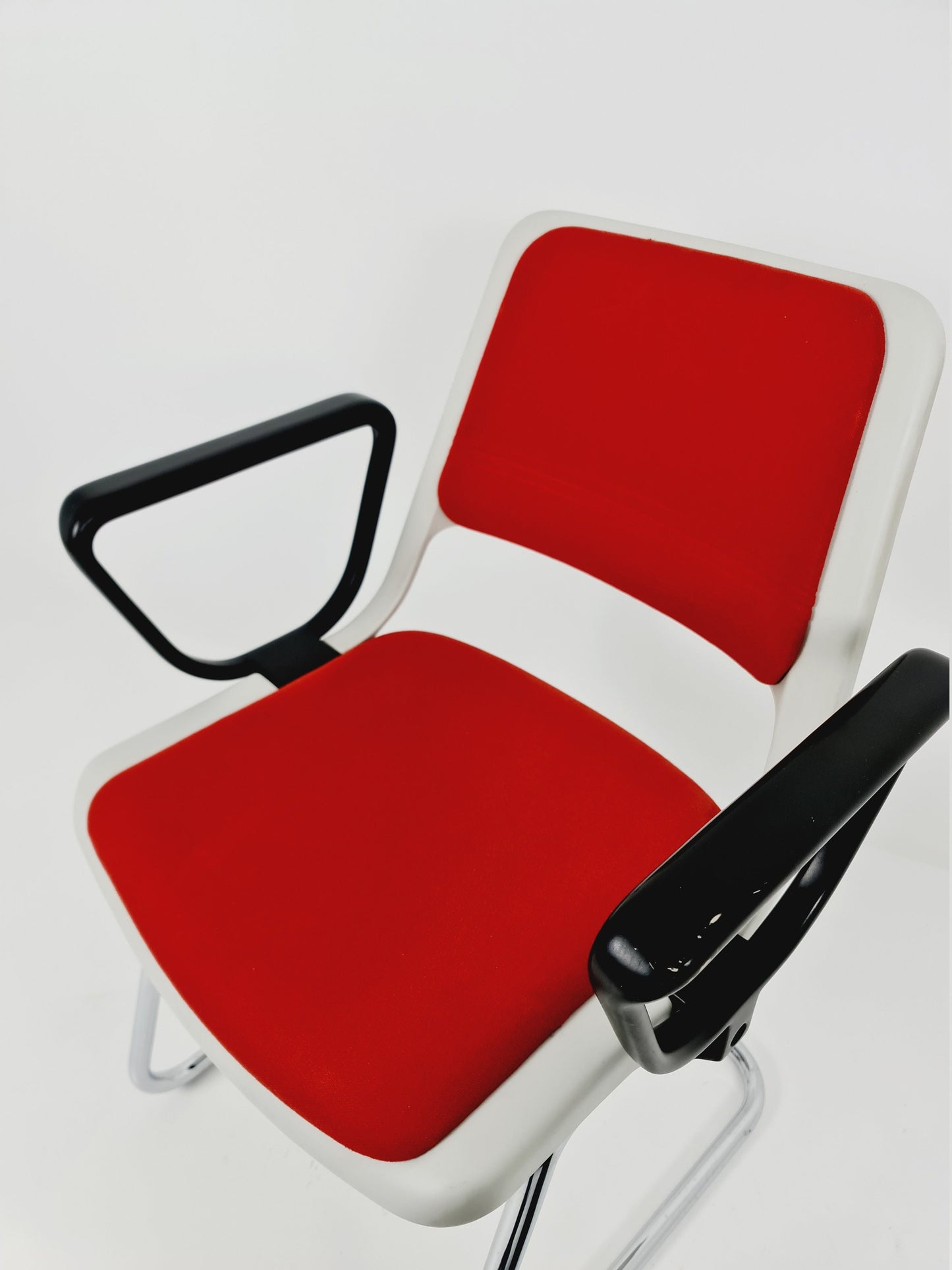 Retro arm chair from the 80s, space age design