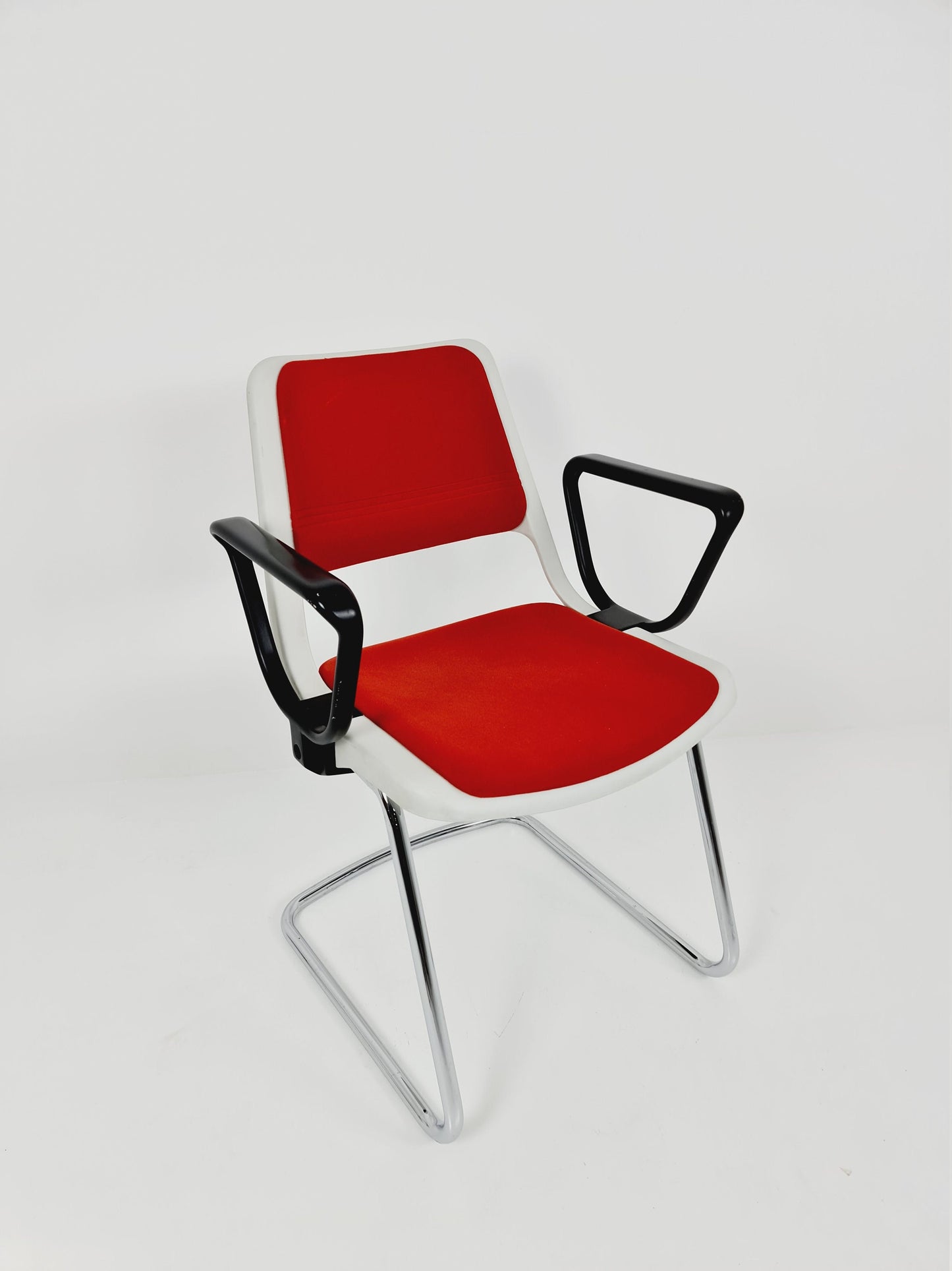 Retro arm chair from the 80s, space age design