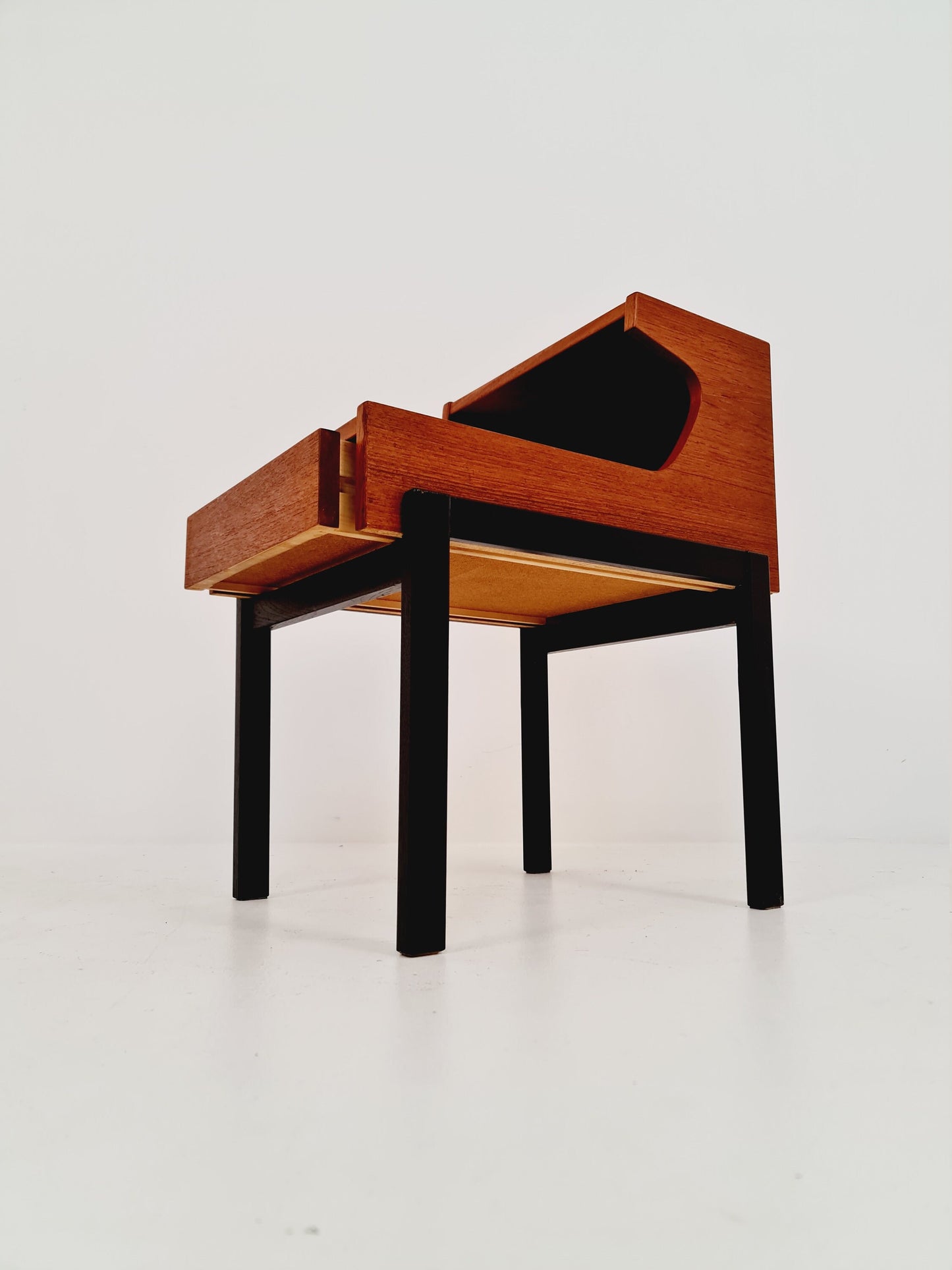 Midcentury danish Teak Vintage Side table/ Bedside table straight from the sixties
