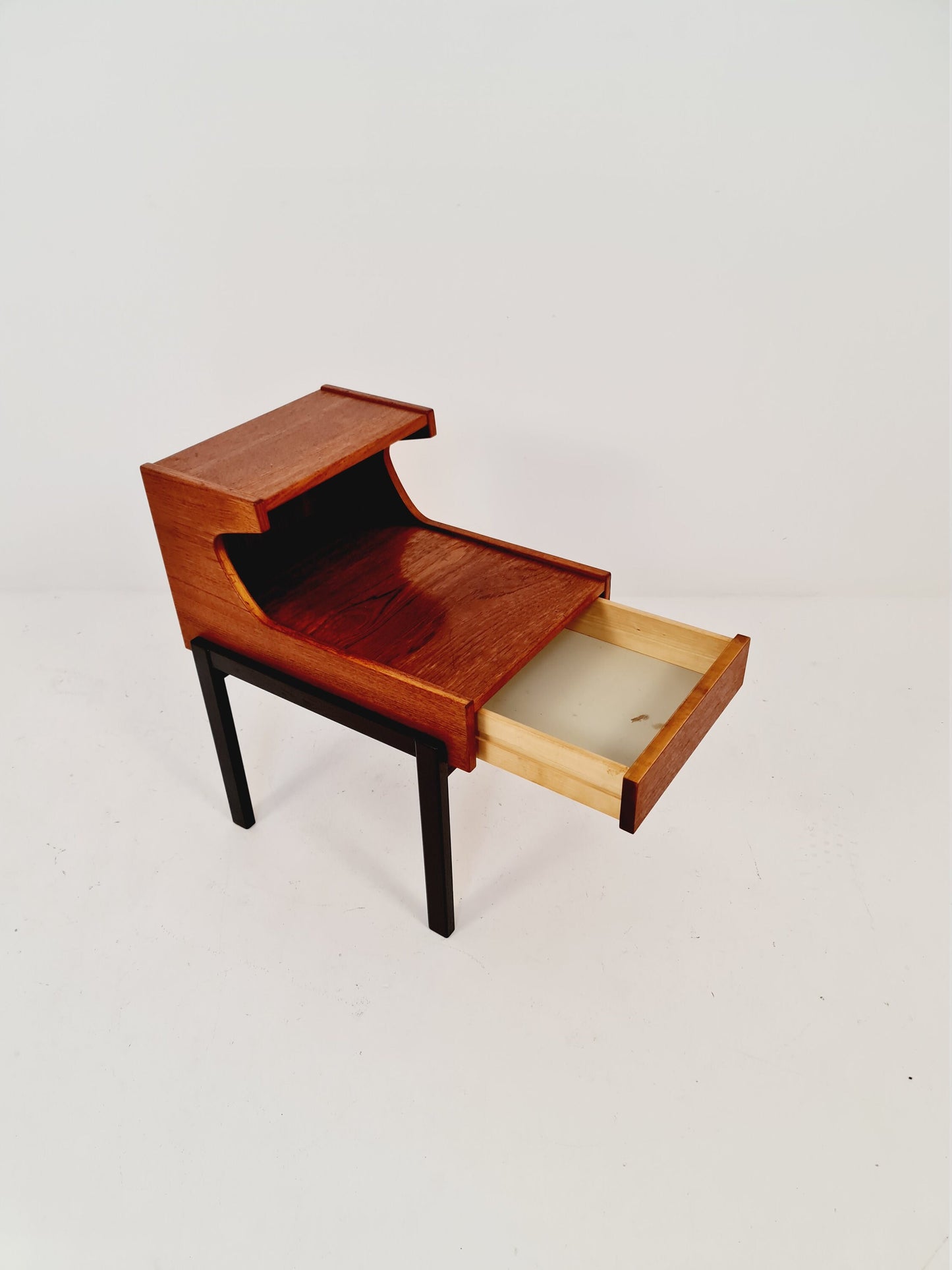 Midcentury danish Teak Vintage Side table/ Bedside table straight from the sixties
