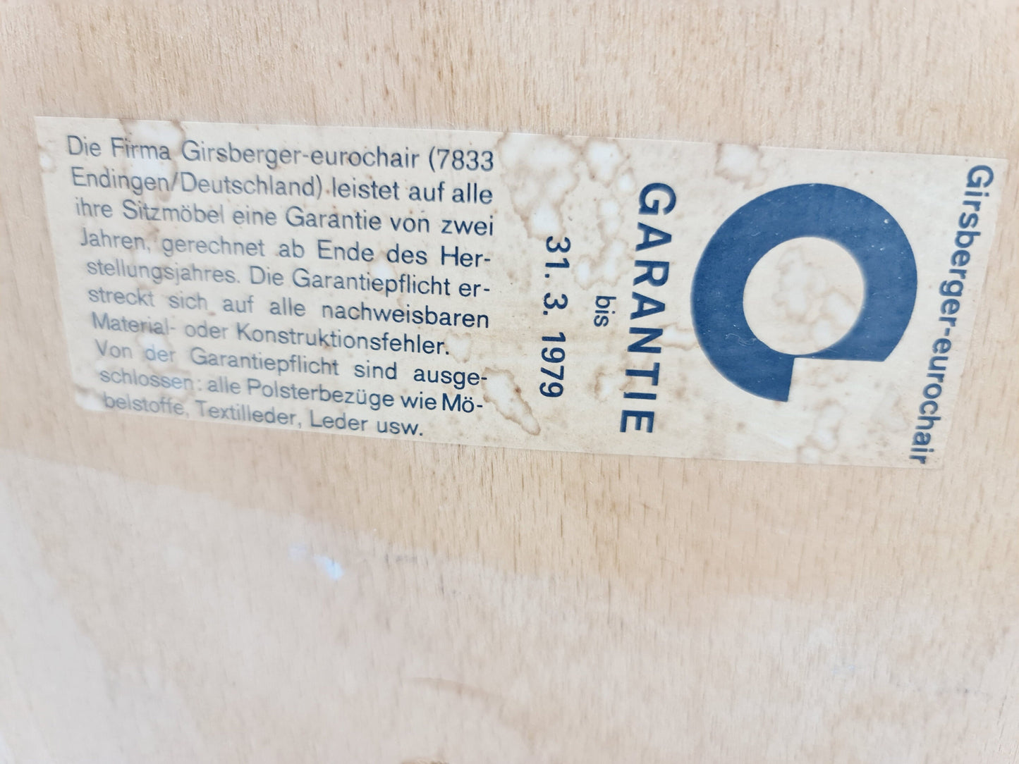 Set of 2 orange girsberger eurochairs, space age design 1970s