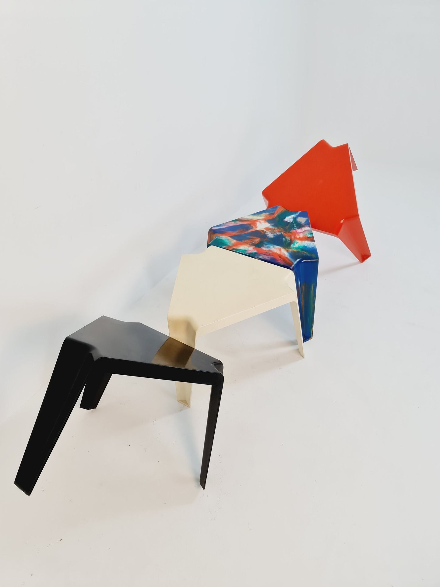 Space age Side Table by Helmut Bätzner for Bofinger, 1970s