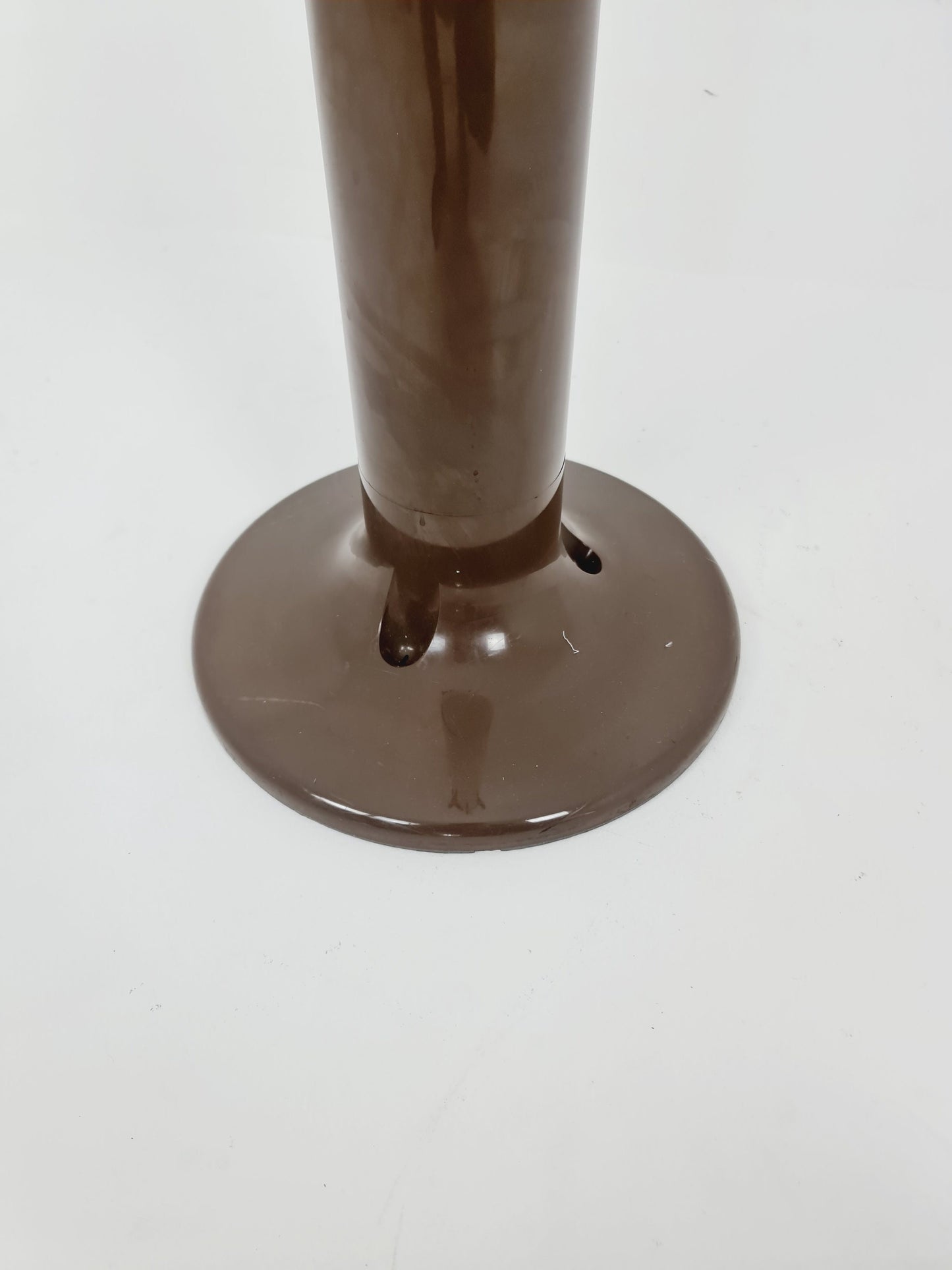 Giancarlo Piretti "Planta" Brown Plastic Italian Coat Rack Anonima Castelli 1972
