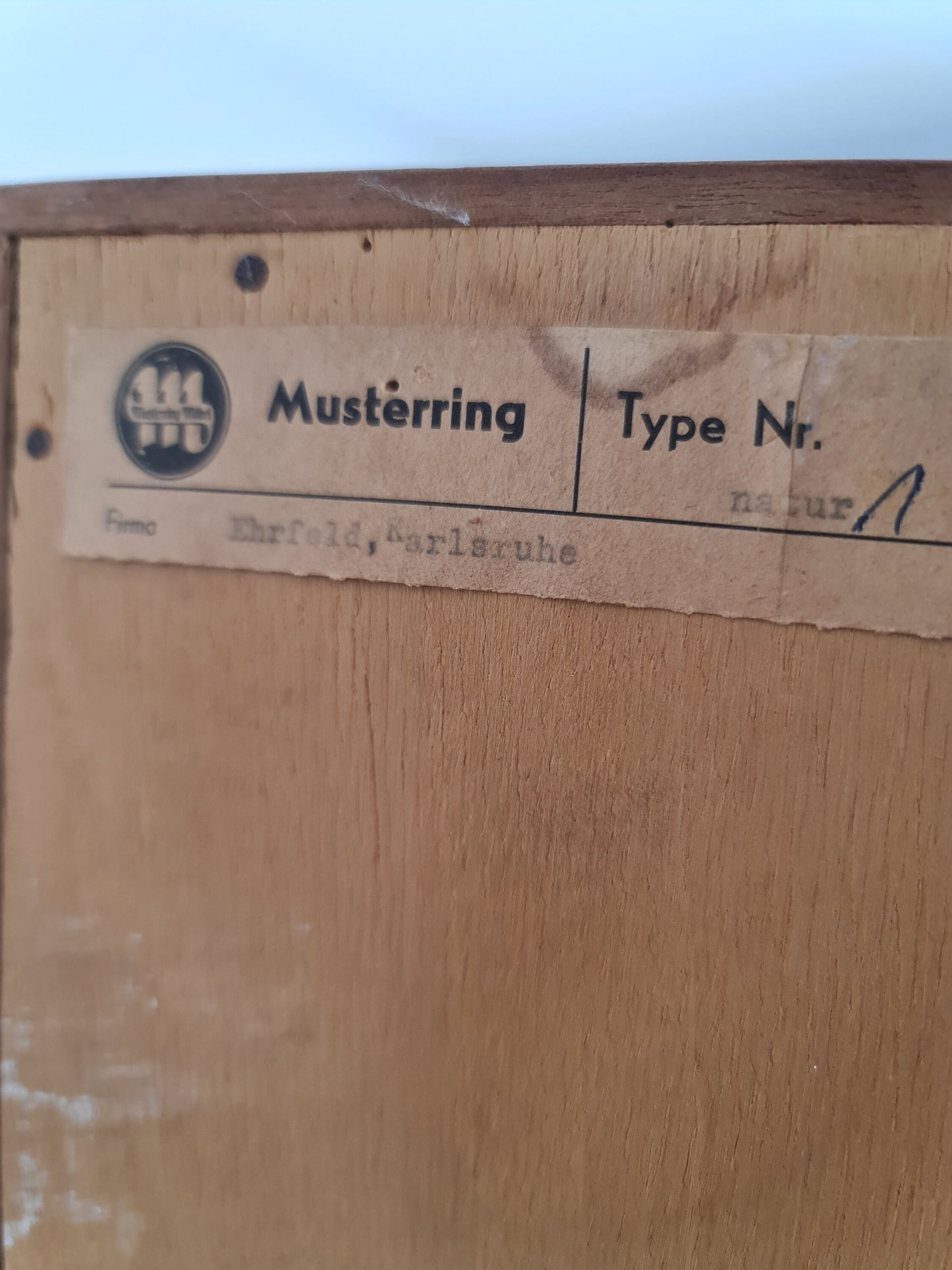 Midcentury vintage closet german By -Musterring Möbel, 1950s
