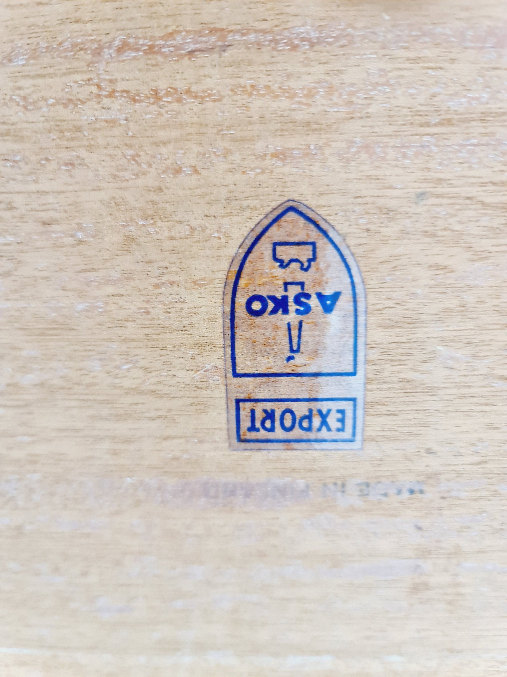 Mid-Century Dining Table in Teak by pippo, Asko, 1960s finland