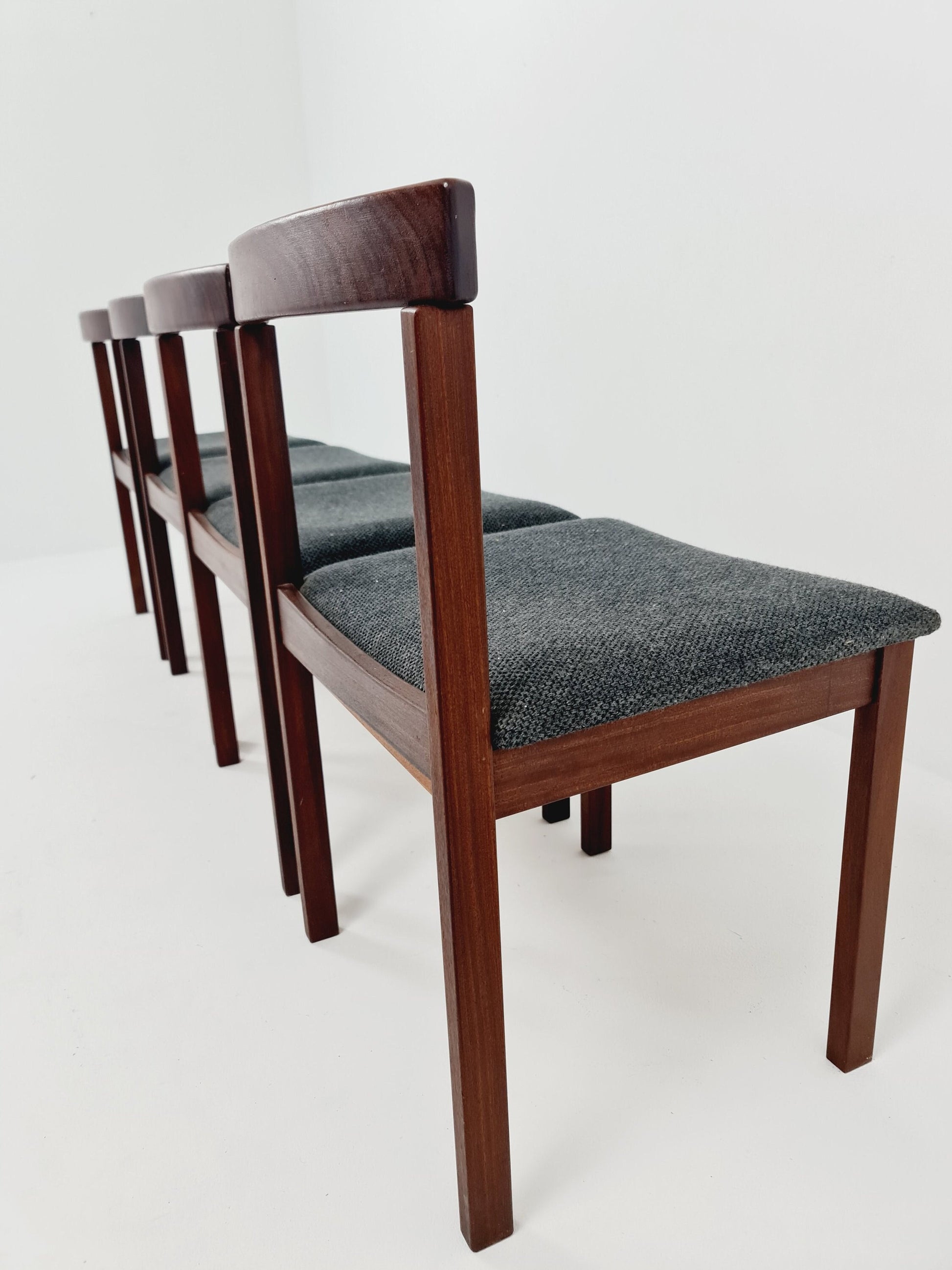 Mid Century rosewood Dining Chairs by Pippo for Asko 1960s