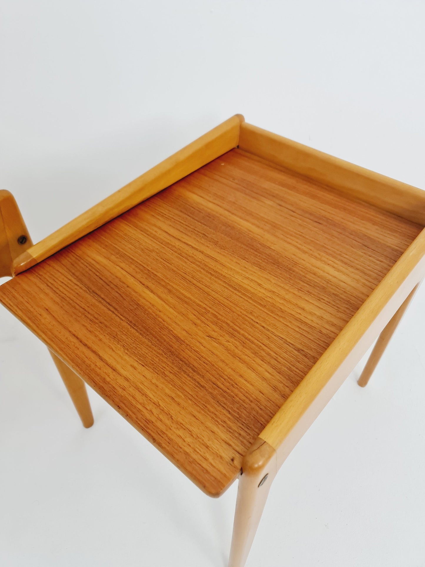 Mid century danish teak & oak side tables/ Bedside tables/ Nightstands by Kurt Østervig, Denmark, 1960s