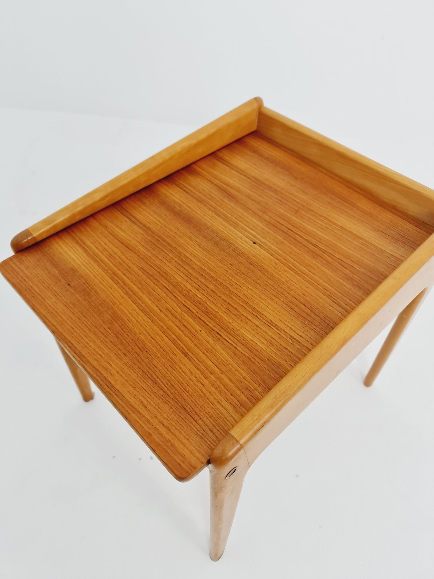 Mid century danish teak & oak side tables/ Bedside tables/ Nightstands by Kurt Østervig, Denmark, 1960s