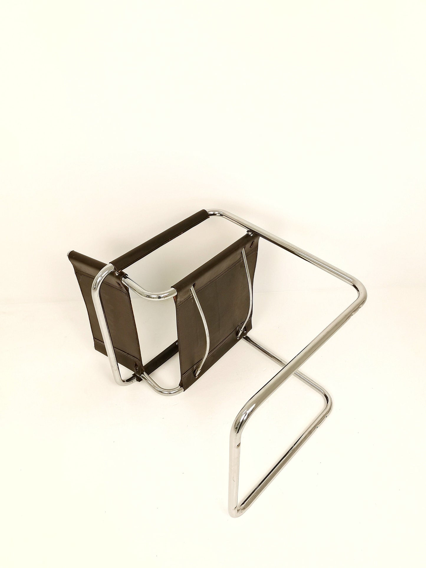 1 of 6 Braun MG5 Centro Studi desk chair by Mart Stam & Marcel Breuer for Fasem italy, 1980s
