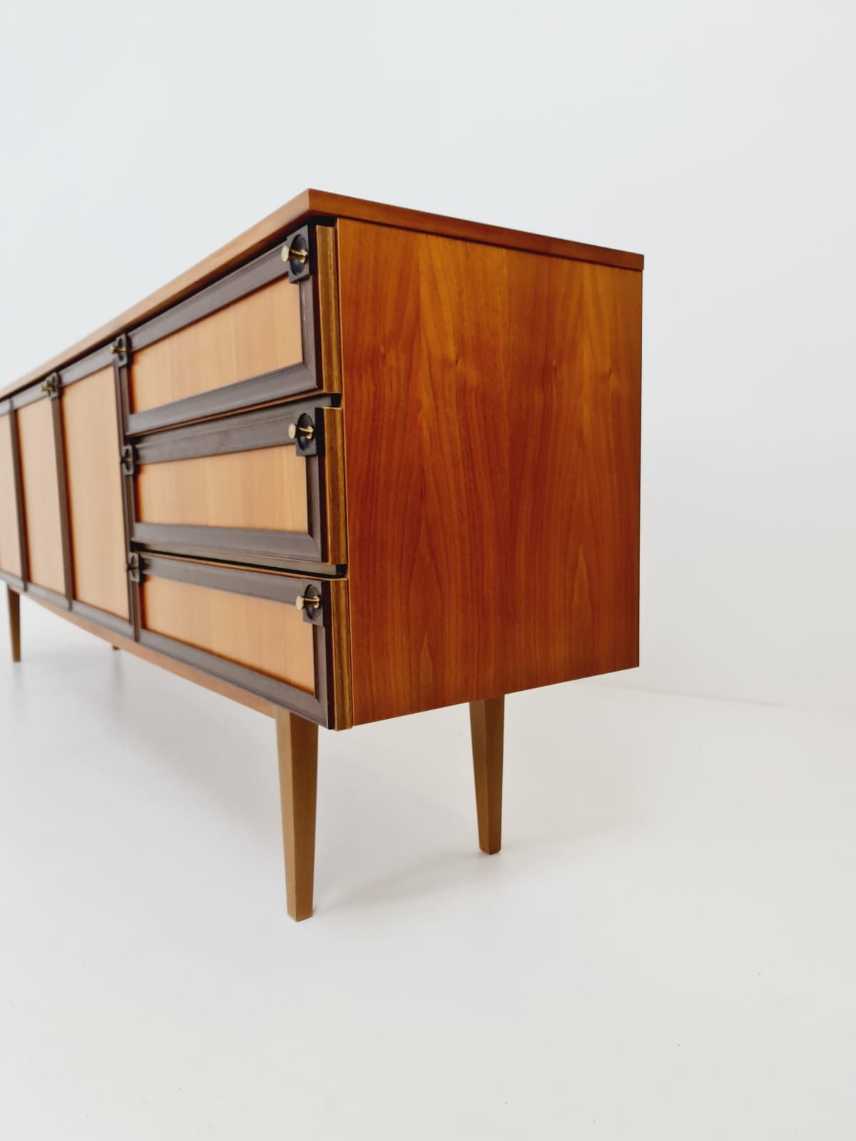 Mid Century Modern German teak Sideboard, 1960s