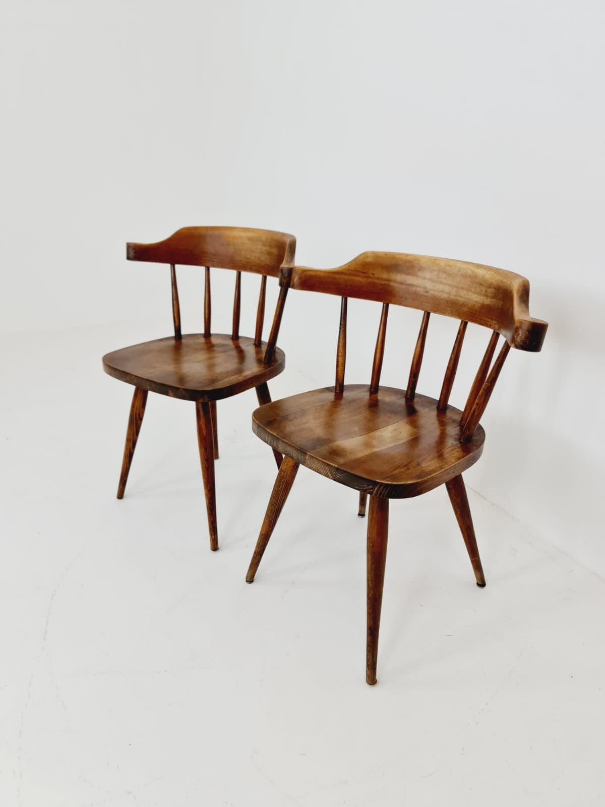 Vintage Extremely Rare Thonet dining arm chairs by Josef Frank, 1940s, set of 2