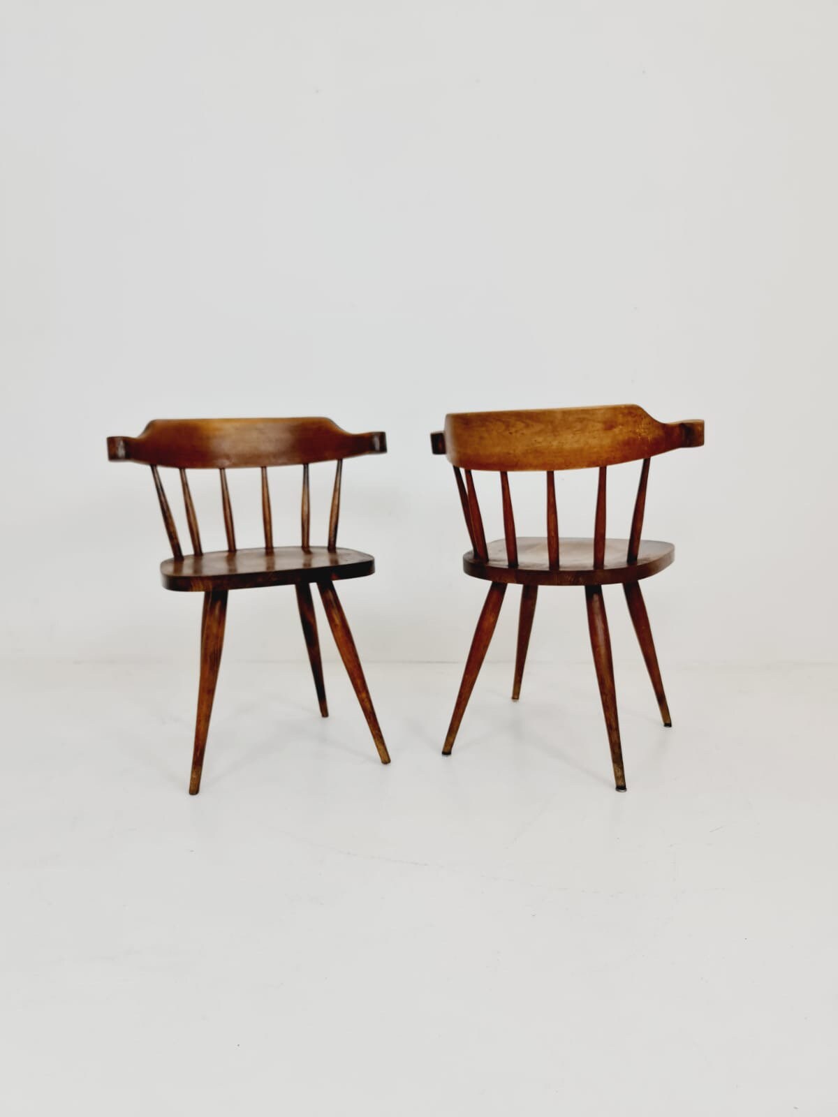 Vintage Extremely Rare Thonet dining arm chairs by Josef Frank, 1940s, set of 2