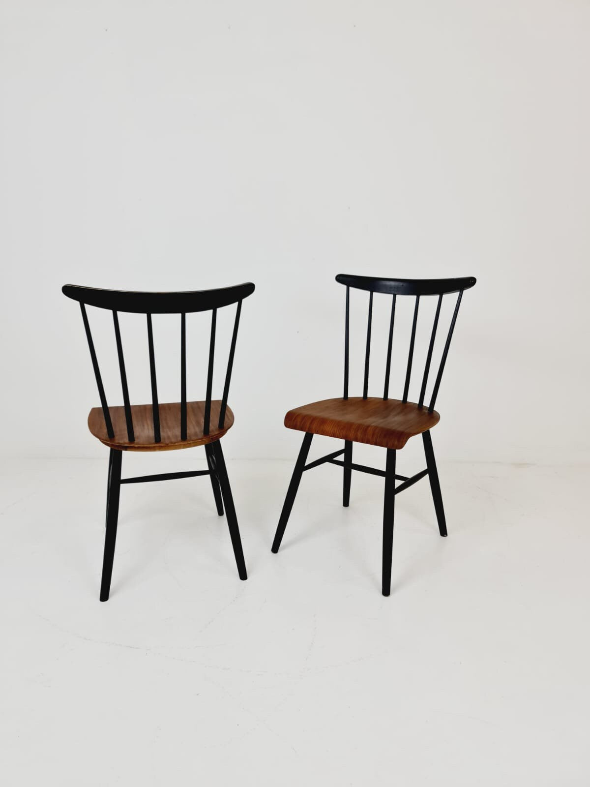 Vintage Fannett dining chairs by Ilmari Tapiovaara for Asko Finnland, set of 2, 1960s