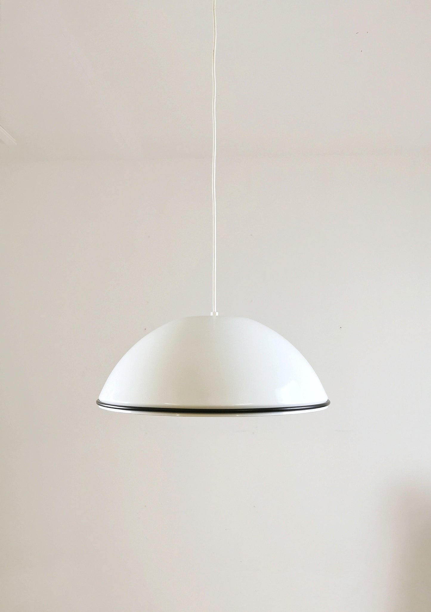 Mid-Century Metal Suspension Lamp Relemme by Castiglioni for Flos Italy, 1970s