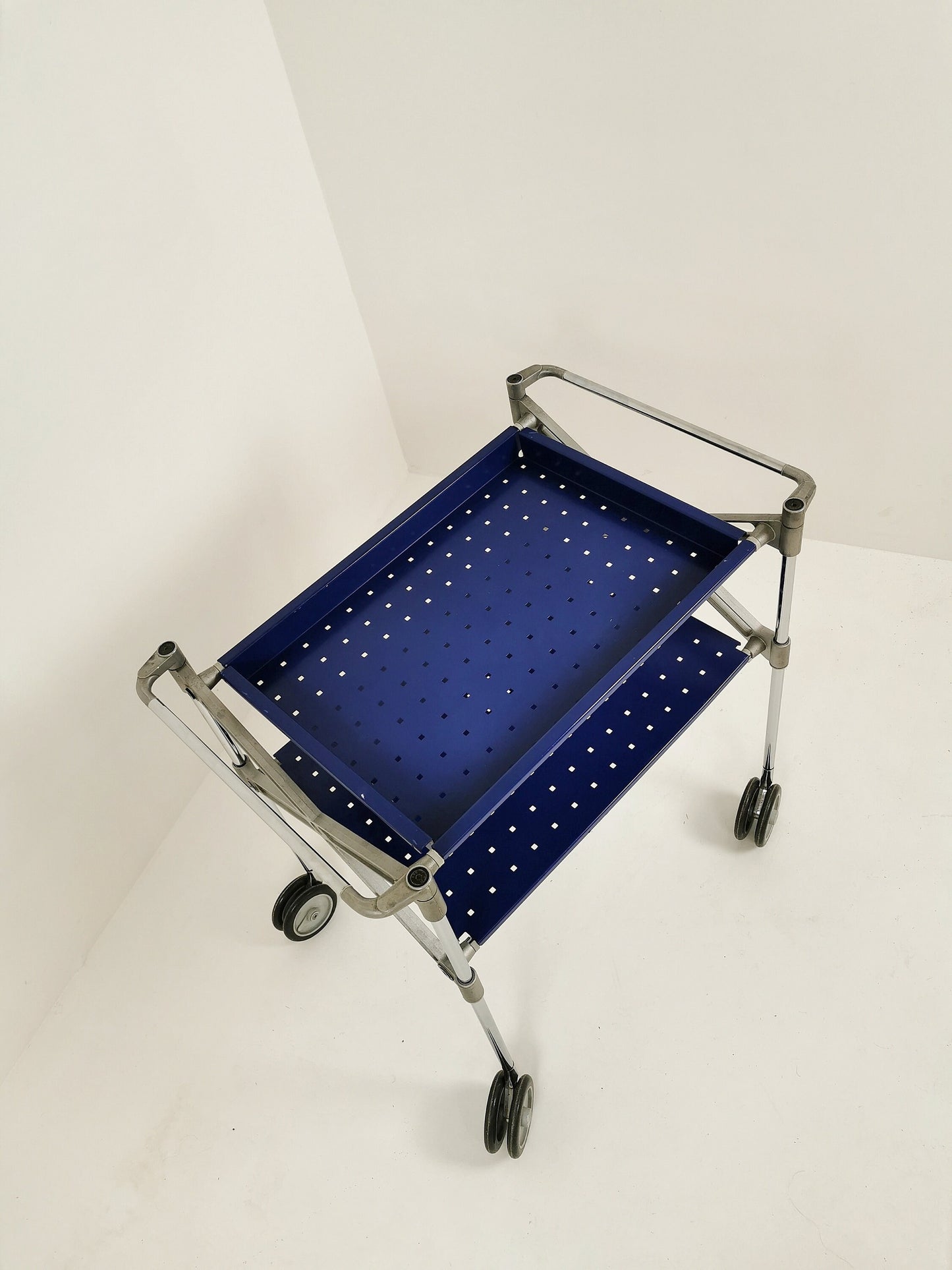 Mid Century serving table trolly by Antonio citterio and Oliver Löw OXO Model for Kartell italy