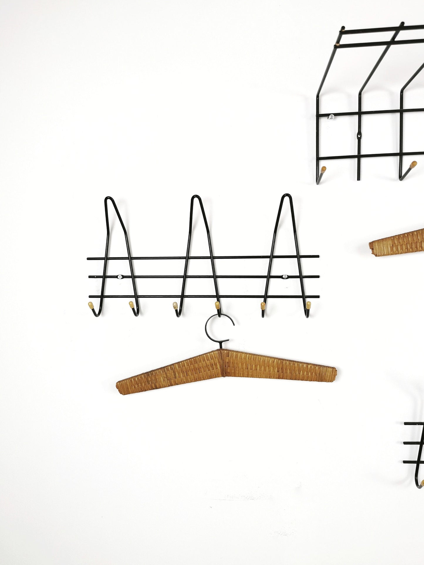 Clothing hanger Wardrobe by Nisse Strinning string, 1960s, set of 4