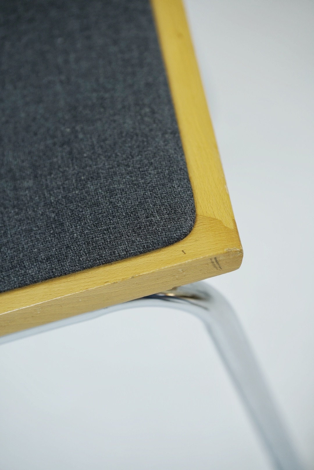 1 of 5 Marcel Breuer B32 upholstered Cesca chair, bauhaus design by Bene
