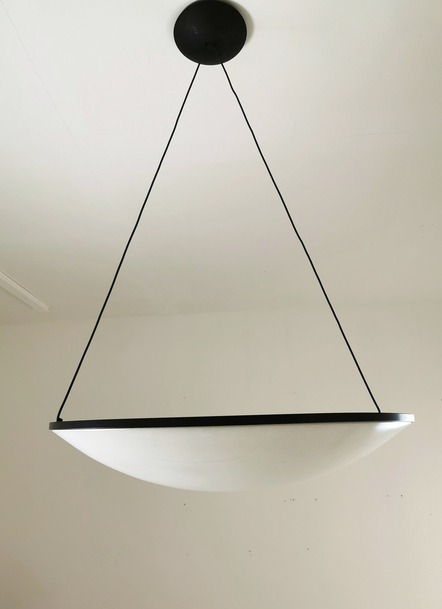 Early Trama pendant by Luciano Balestrini & Paolo Longhi for Luceplan, 1980s