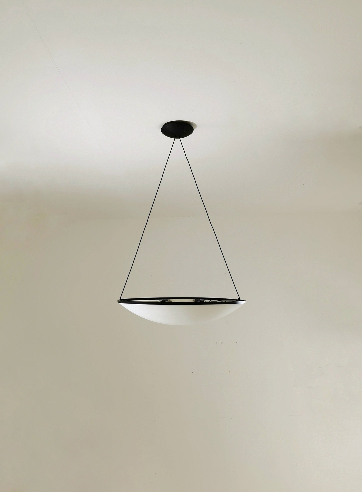 Early Trama pendant by Luciano Balestrini & Paolo Longhi for Luceplan, 1980s