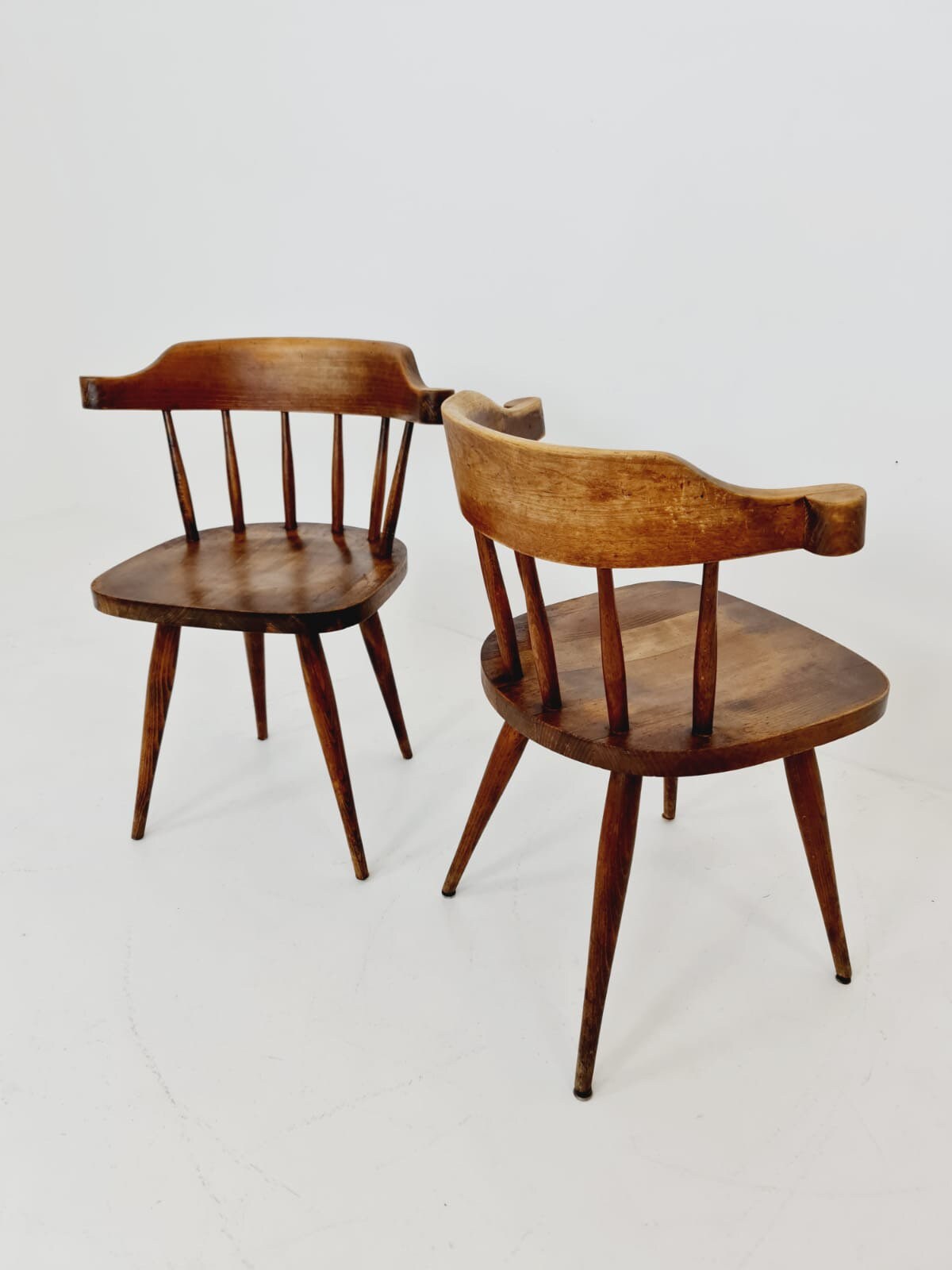 Vintage Extremely Rare Thonet dining arm chairs by Josef Frank, 1940s, set of 2