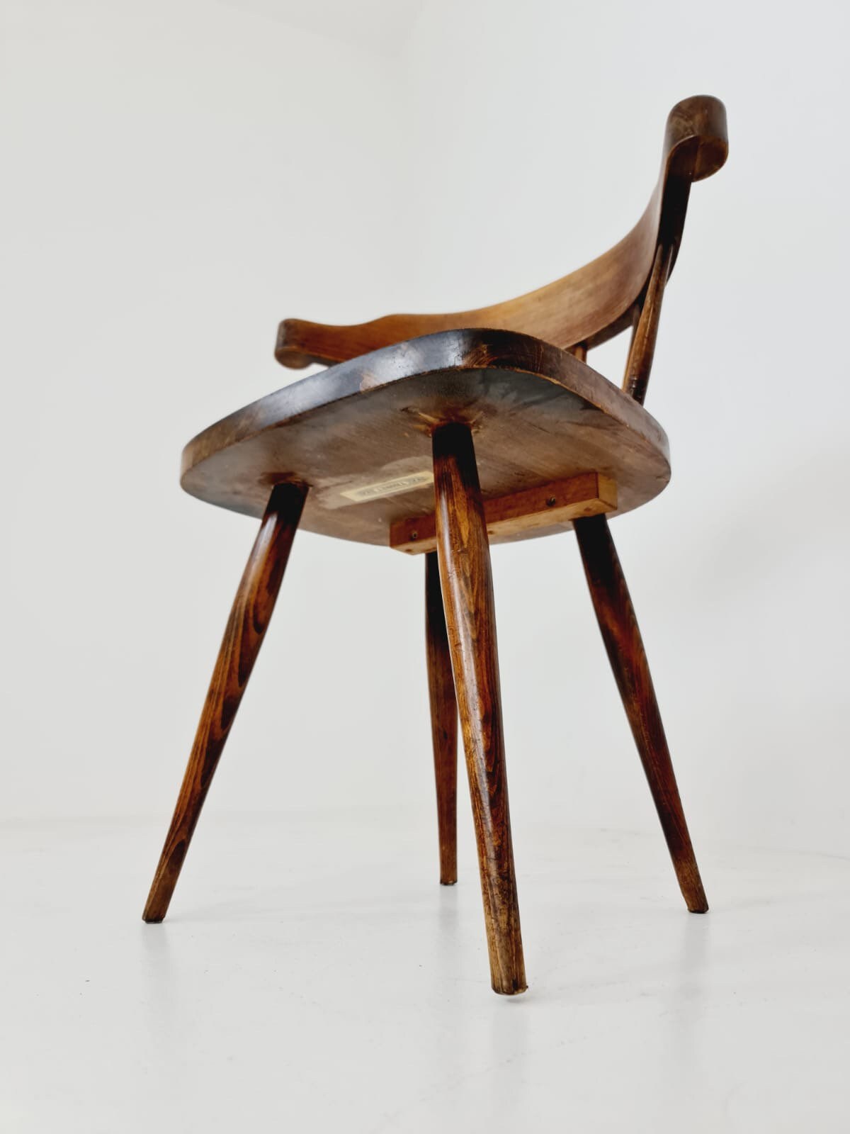 Vintage Extremely Rare Thonet dining arm chairs by Josef Frank, 1940s, set of 2