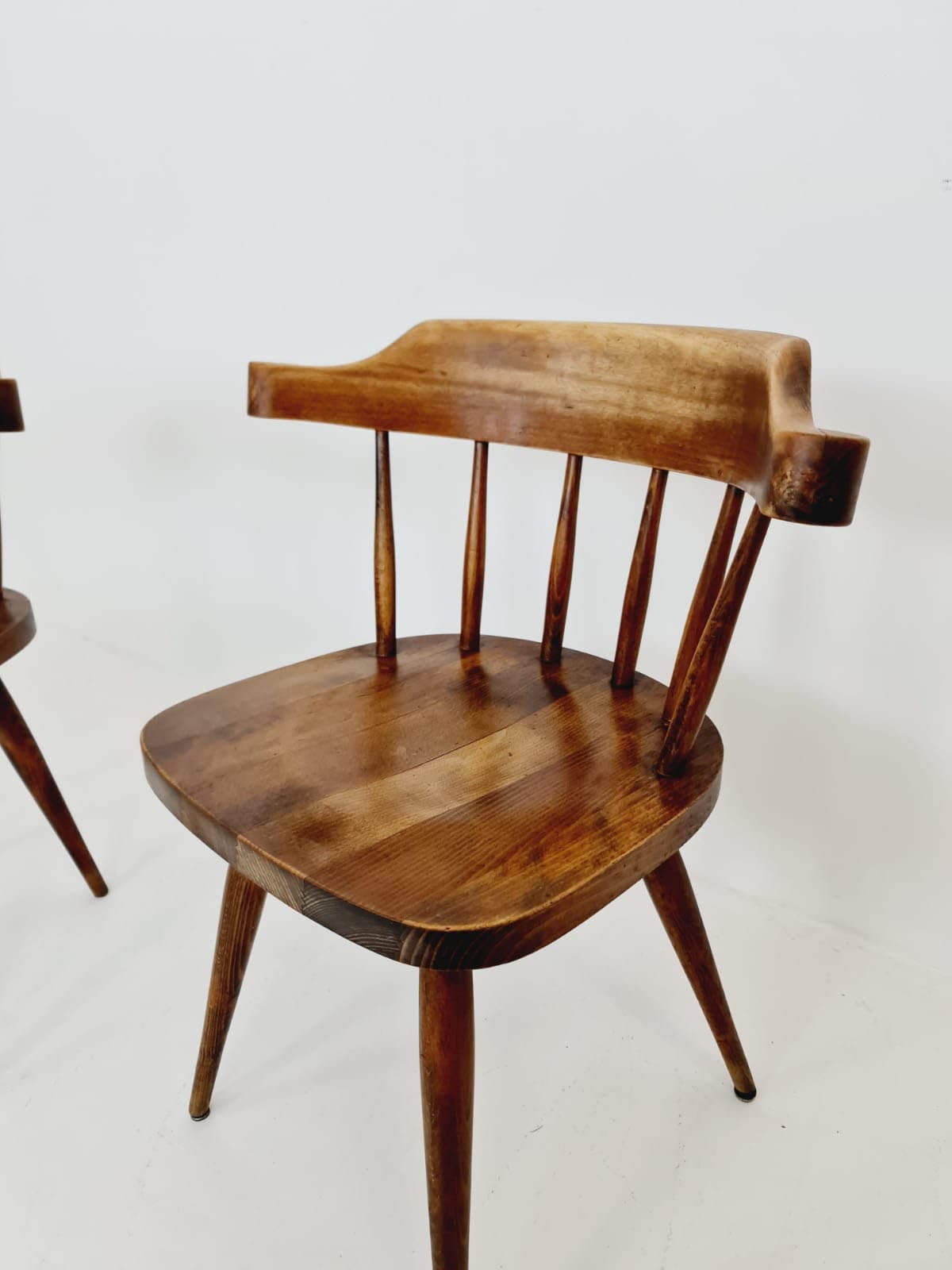 Vintage Extremely Rare Thonet dining arm chairs by Josef Frank, 1940s, set of 2