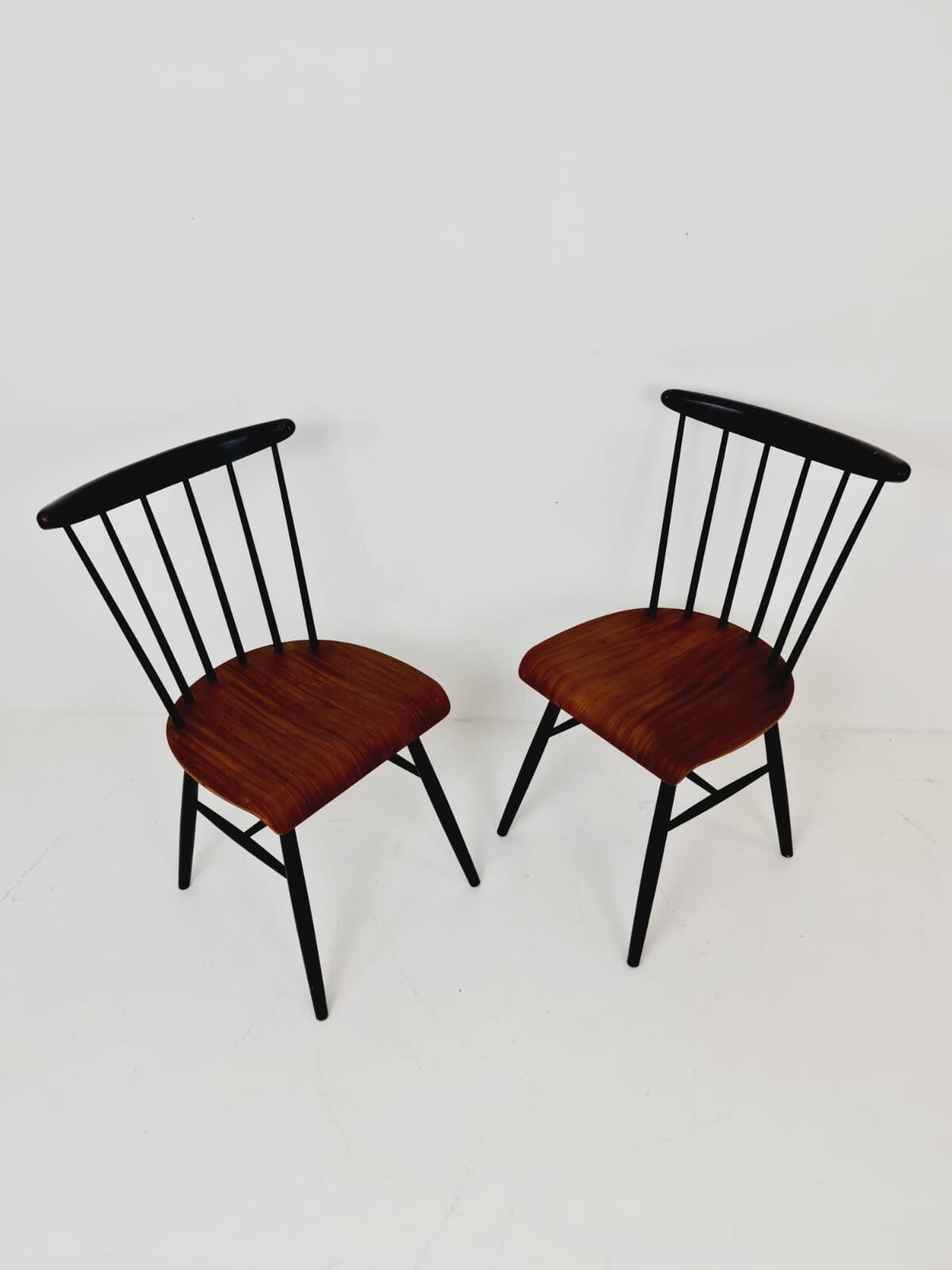 Vintage Fannett dining chairs by Ilmari Tapiovaara for Asko Finnland, set of 2, 1960s