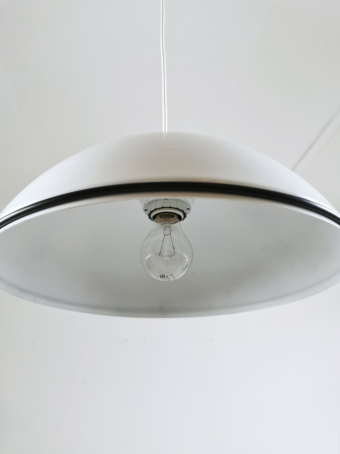Mid-Century Metal Suspension Lamp Relemme by Castiglioni for Flos Italy, 1970s