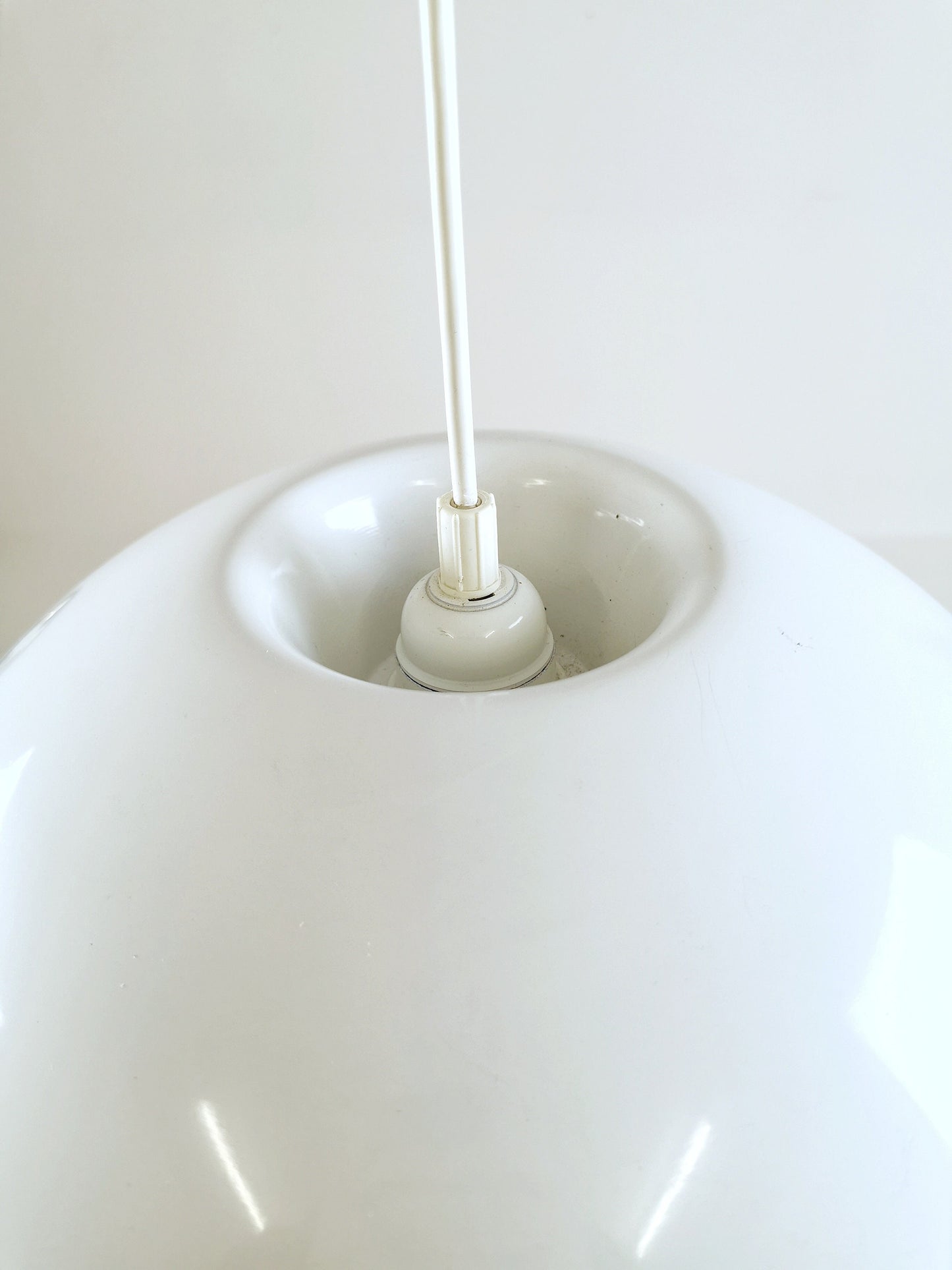 Mid-Century Metal Suspension Lamp Relemme by Castiglioni for Flos Italy, 1970s