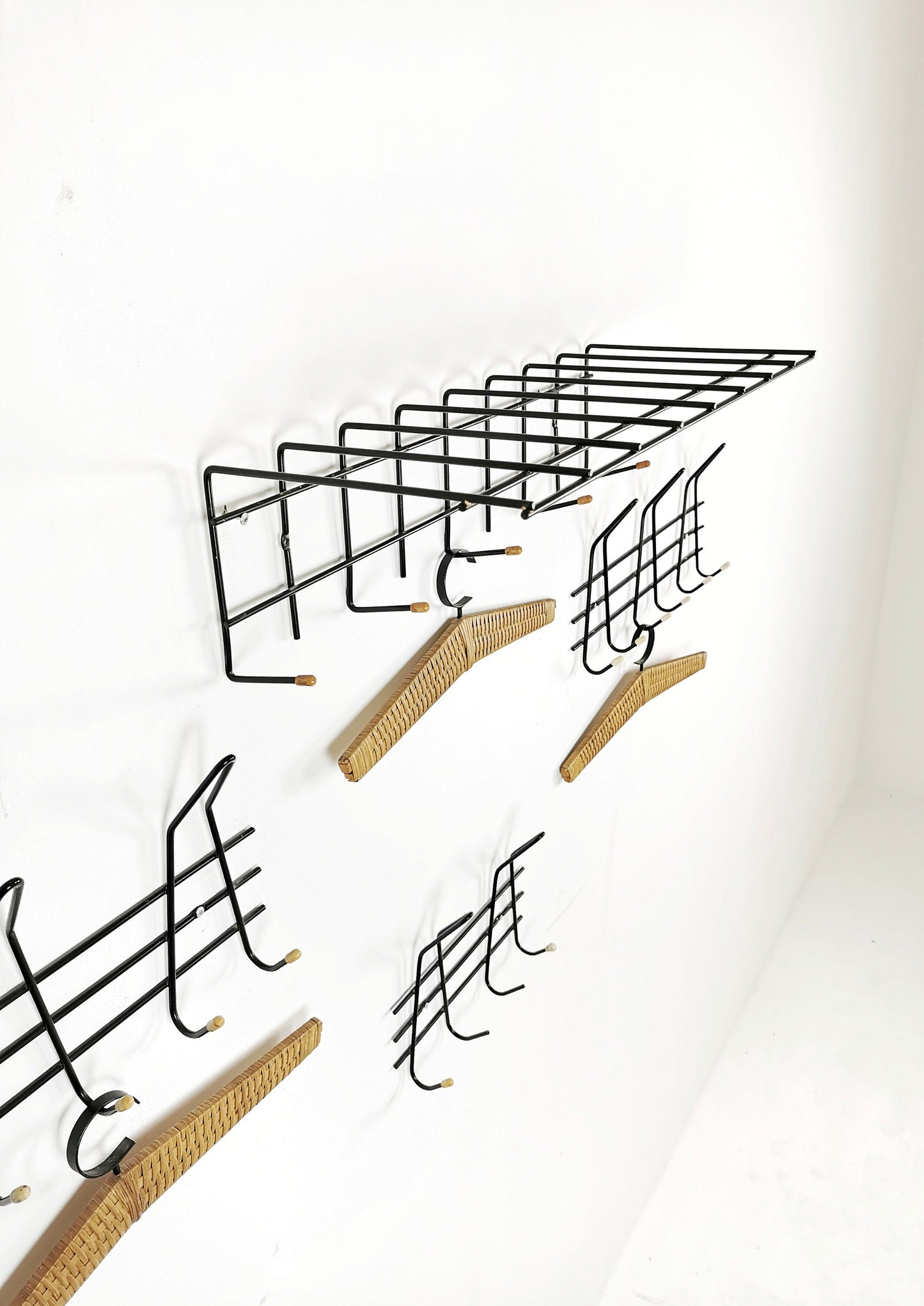 Clothing hanger Wardrobe by Nisse Strinning string, 1960s, set of 4
