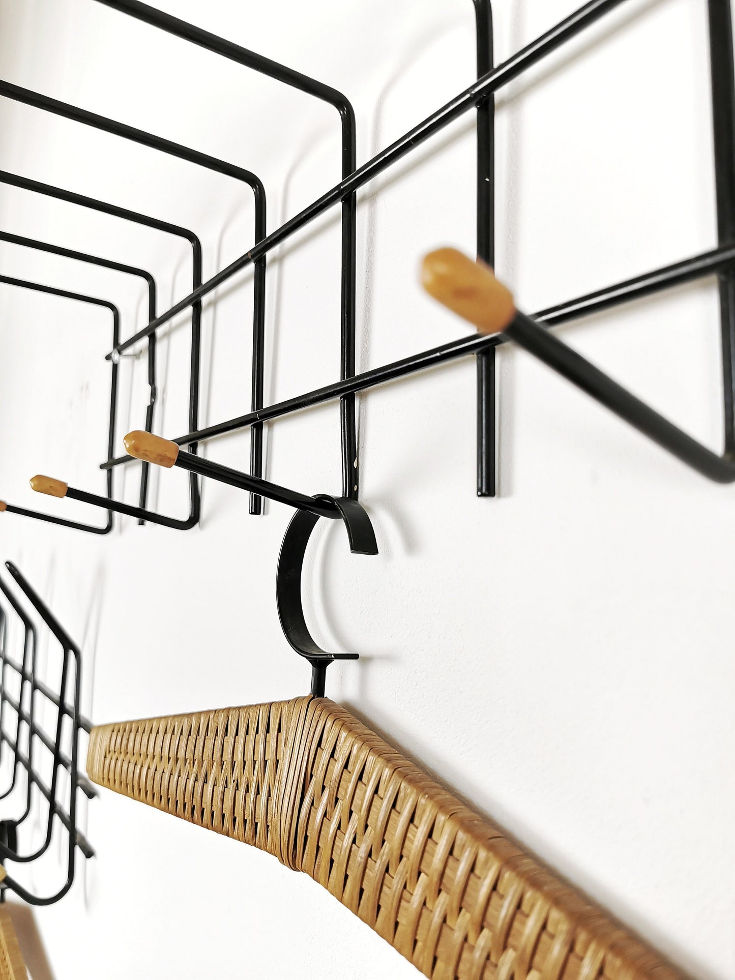 Clothing hanger Wardrobe by Nisse Strinning string, 1960s, set of 4