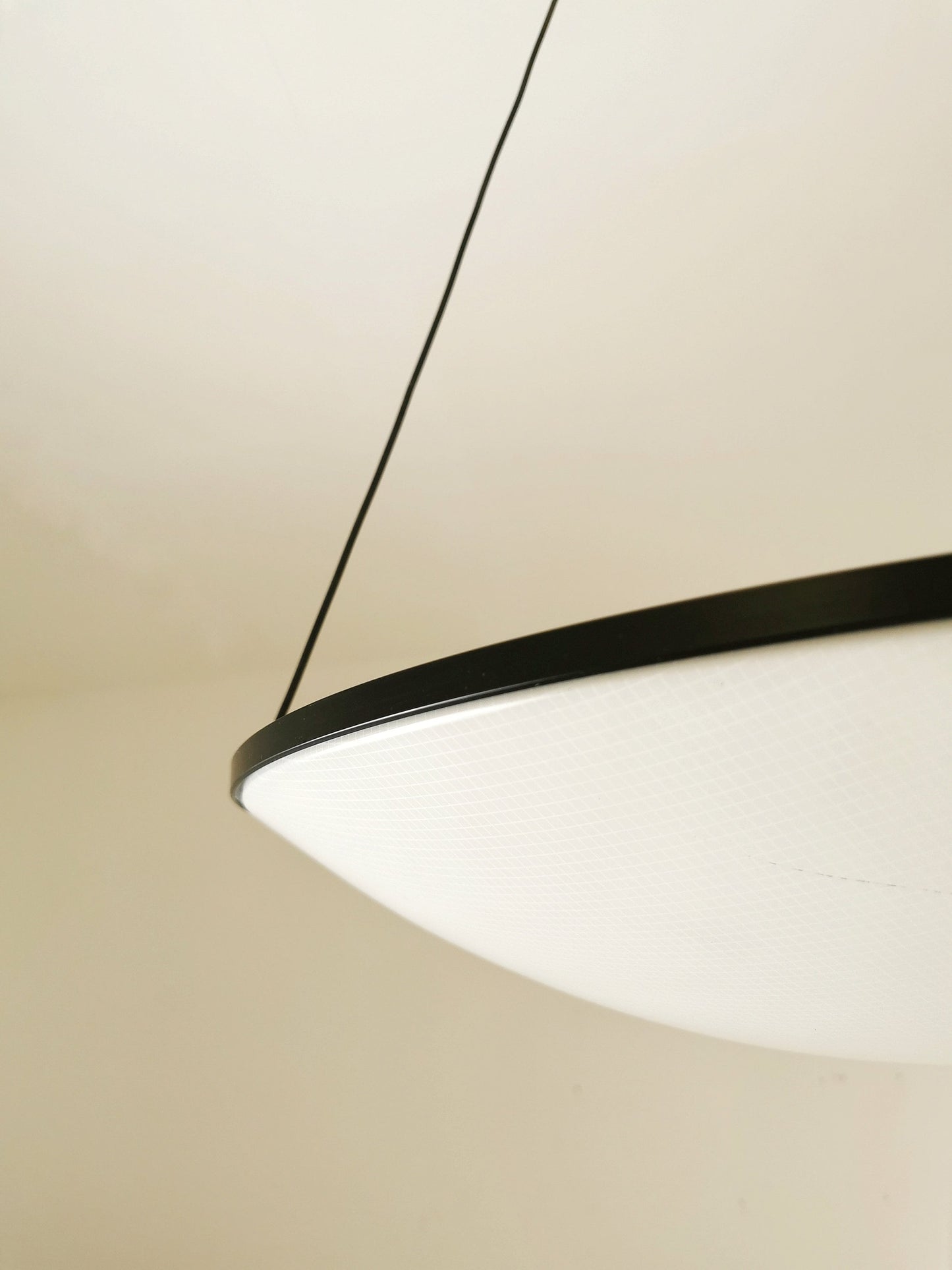 Early Trama pendant by Luciano Balestrini & Paolo Longhi for Luceplan, 1980s