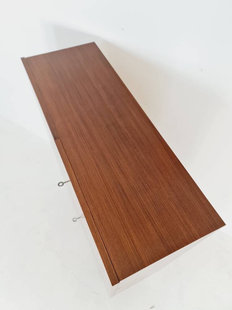Midcentury German Highboard Mahogany by Trefzger, 1960s