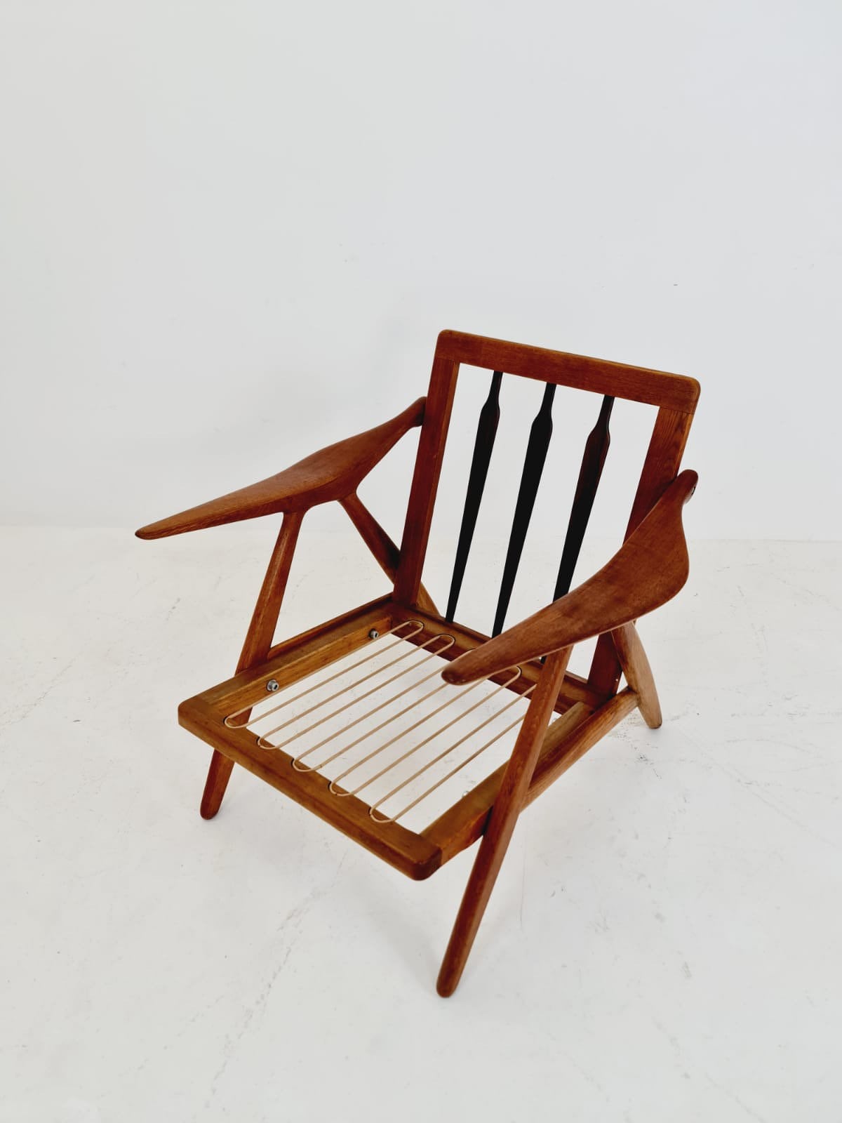 Mid-century Rare Danish Lounge chair by Arne Hovmand Olsen, 1960s