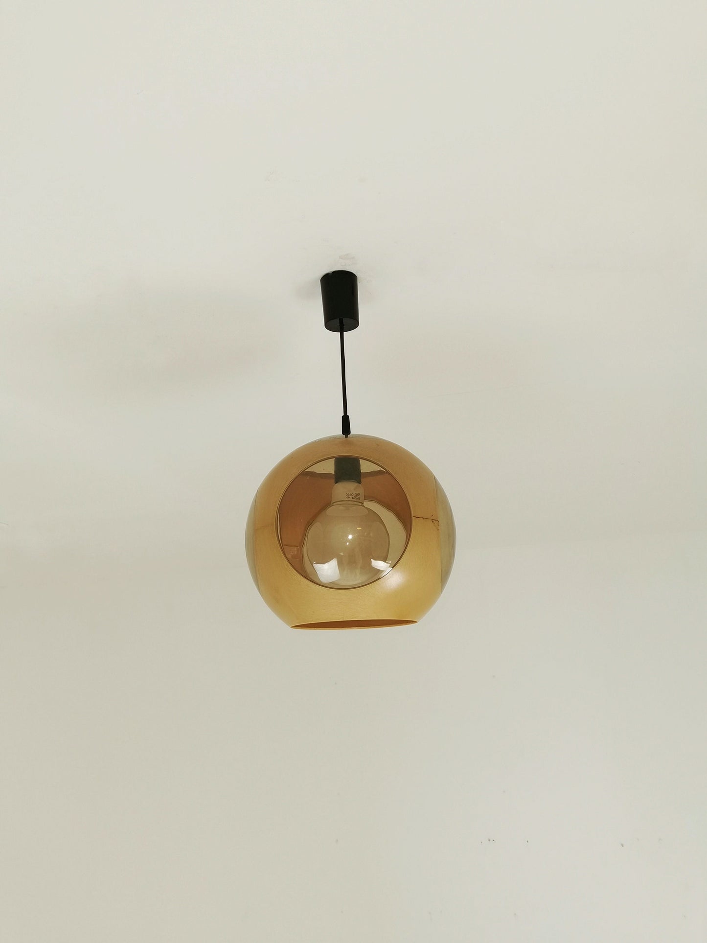 Bug Eye Yellow Space Age UFO Lamp by Luigi Colani 1970s